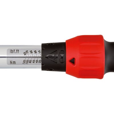 Drehmoment-Schlüssel V3898, 4%, 1/2", Gesamtlänge 445mm, 20 - 120N·m