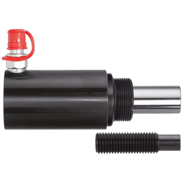 Druck- und Zug-Hydraulikzylinder 14 t V2869 Gesamtlänge 138mm, 3-teilig