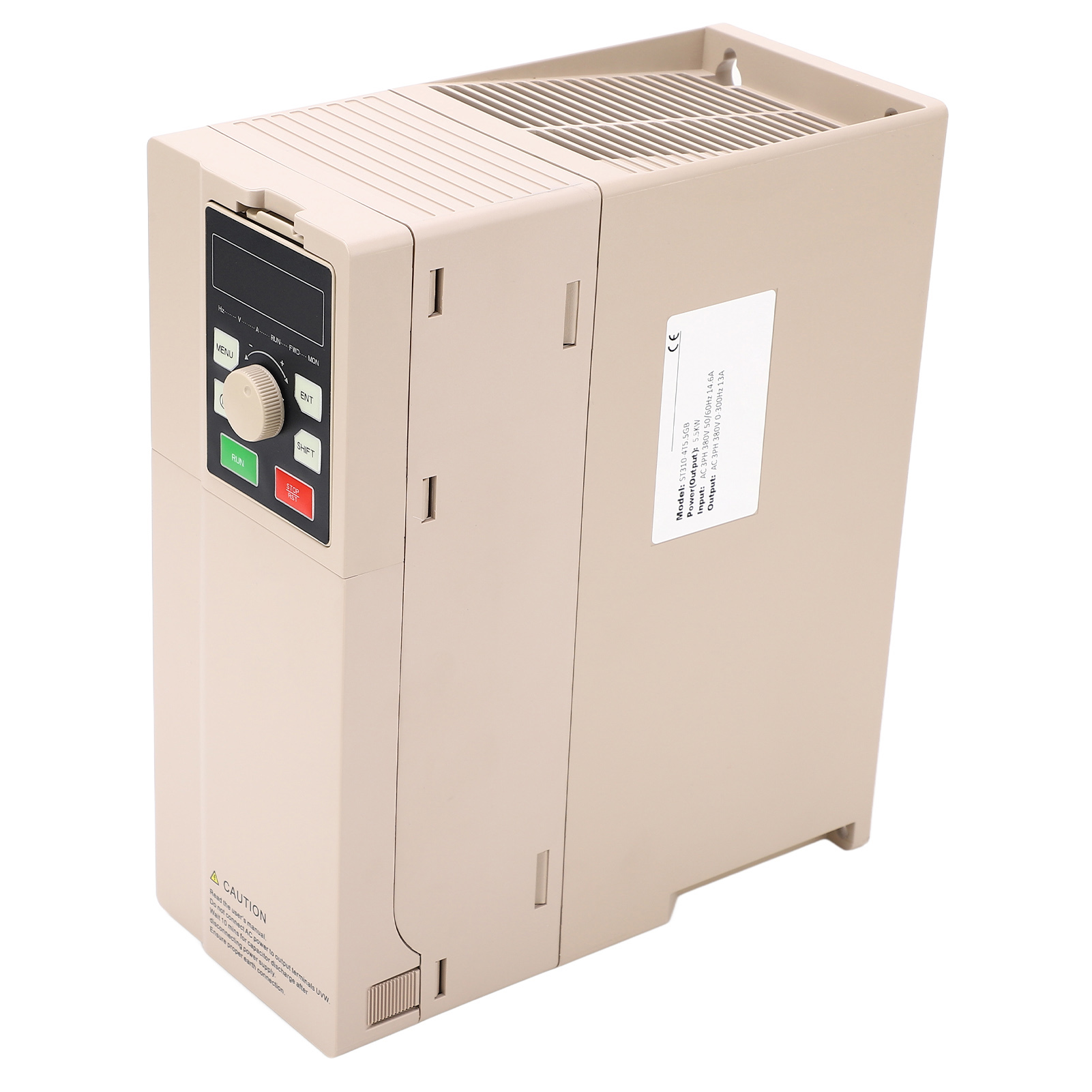 5,5-kw-frequenzumrichter, 380-v-drehstrom-frequenzumrichter, Drehstrom-ein-/ausgang, Rs485-kommunikation, Industrieller Motordrehzahlregler