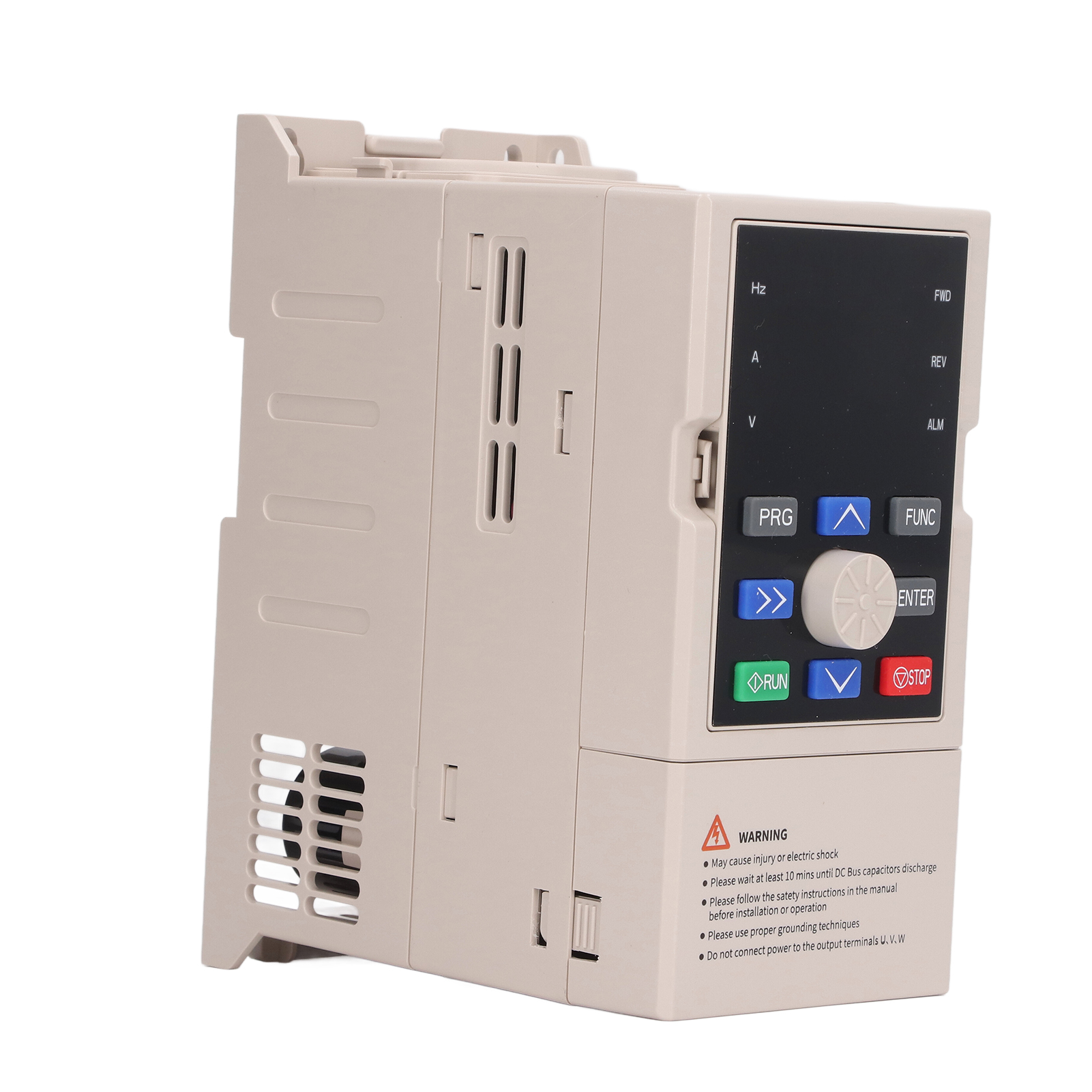 0,75 Kw Frequenzumrichter, Dreiphasiger 380-v-wechselrichter Mit Lüfter, Industrieller Drehzahlwandler, Kleiner Motor, Einstellbare Ausgangsleistung