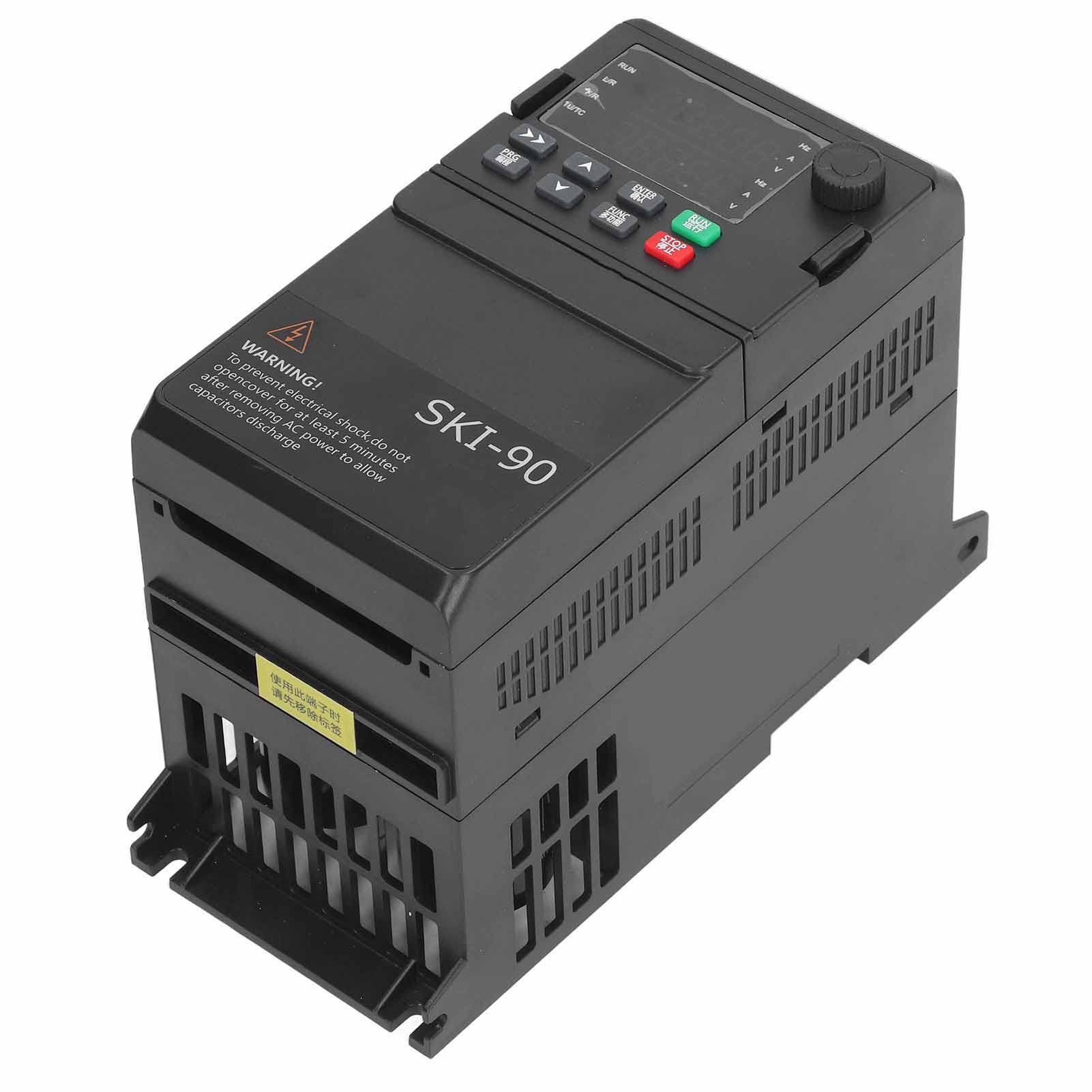 1,5 Kw 2-kanal-frequenzumrichter, Universeller Vektorumrichter, Einphasiger 220-v-wechselstromeingang, Dreiphasiger 0–220-v-ausgang