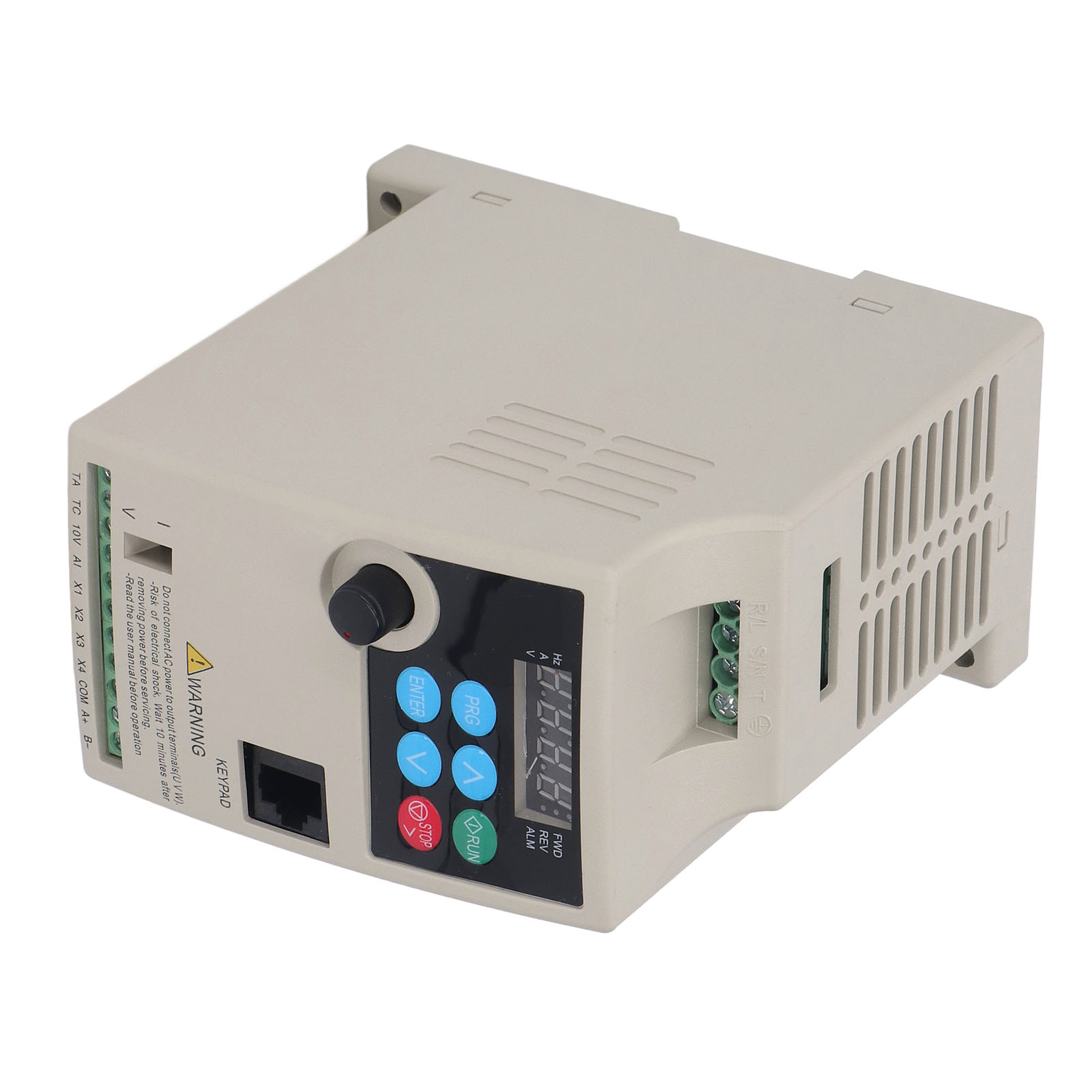 0,75 Kw Frequenzumrichter, Led-anzeige, Rs485-kommunikation, Einphasiger 220 V Auf Dreiphasigen 0-220 V Drehzahlwandler, 3ph-ausgang, Industrielle Anwendung.