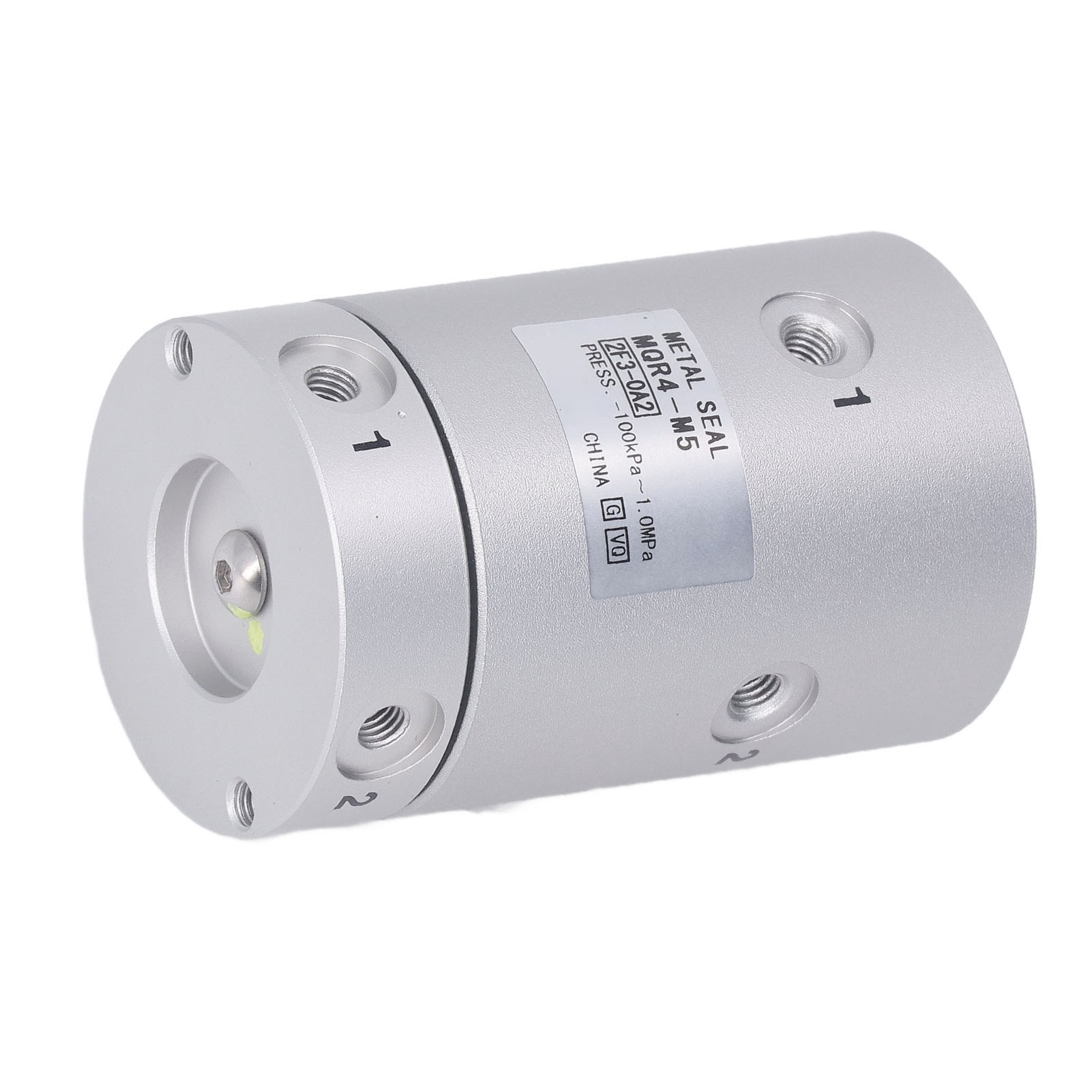 Hochgeschwindigkeits-360°-drehverbinder Aus Aluminiumlegierung, Mehrwege-drehverbinder Mqr4 M5, Industrieller Drehverbinder Für Druckluft