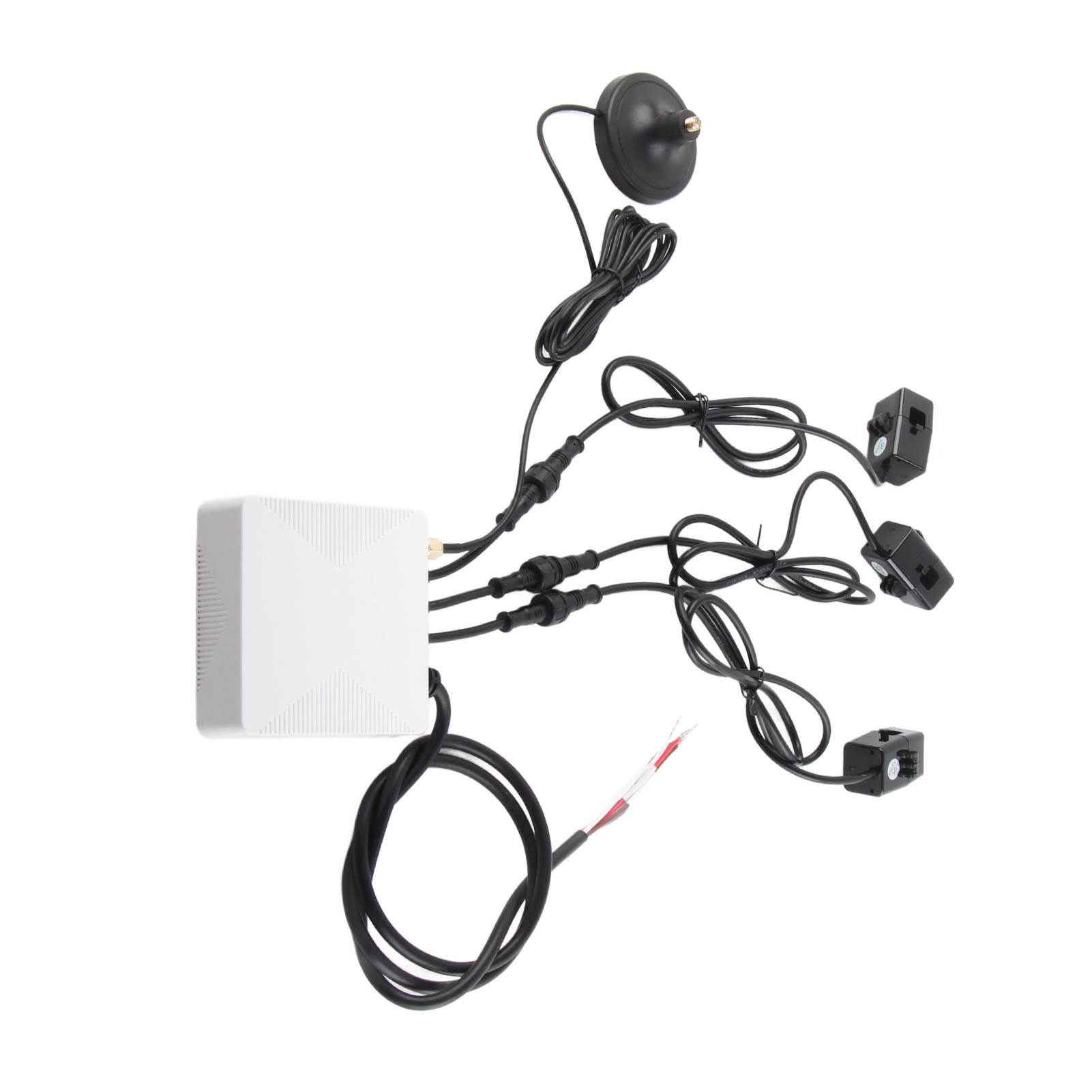 Dreiphasiger Wlan-energiezähler 100–240 V, Verbrauchsüberwachung Mit 3 Sensoren 80 A, Stromdetektor Für Smart Home