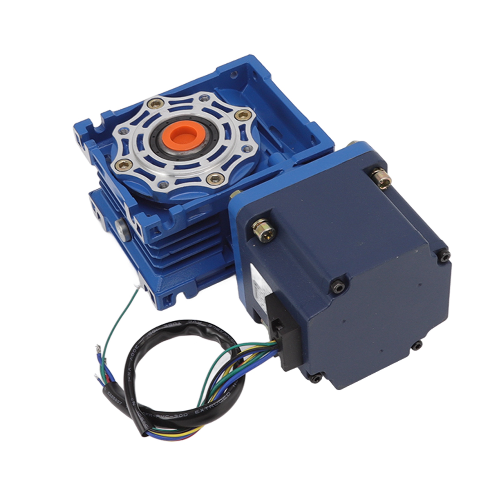 Bürstenloser Gleichstrommotor (120 W, 24 V, 5 A, 2000 U/min), Hohlwellen-getriebeuntersetzung, Schneckengetriebe-drehzahlregelung, Bürstenloser Getriebemotor (12 V)
