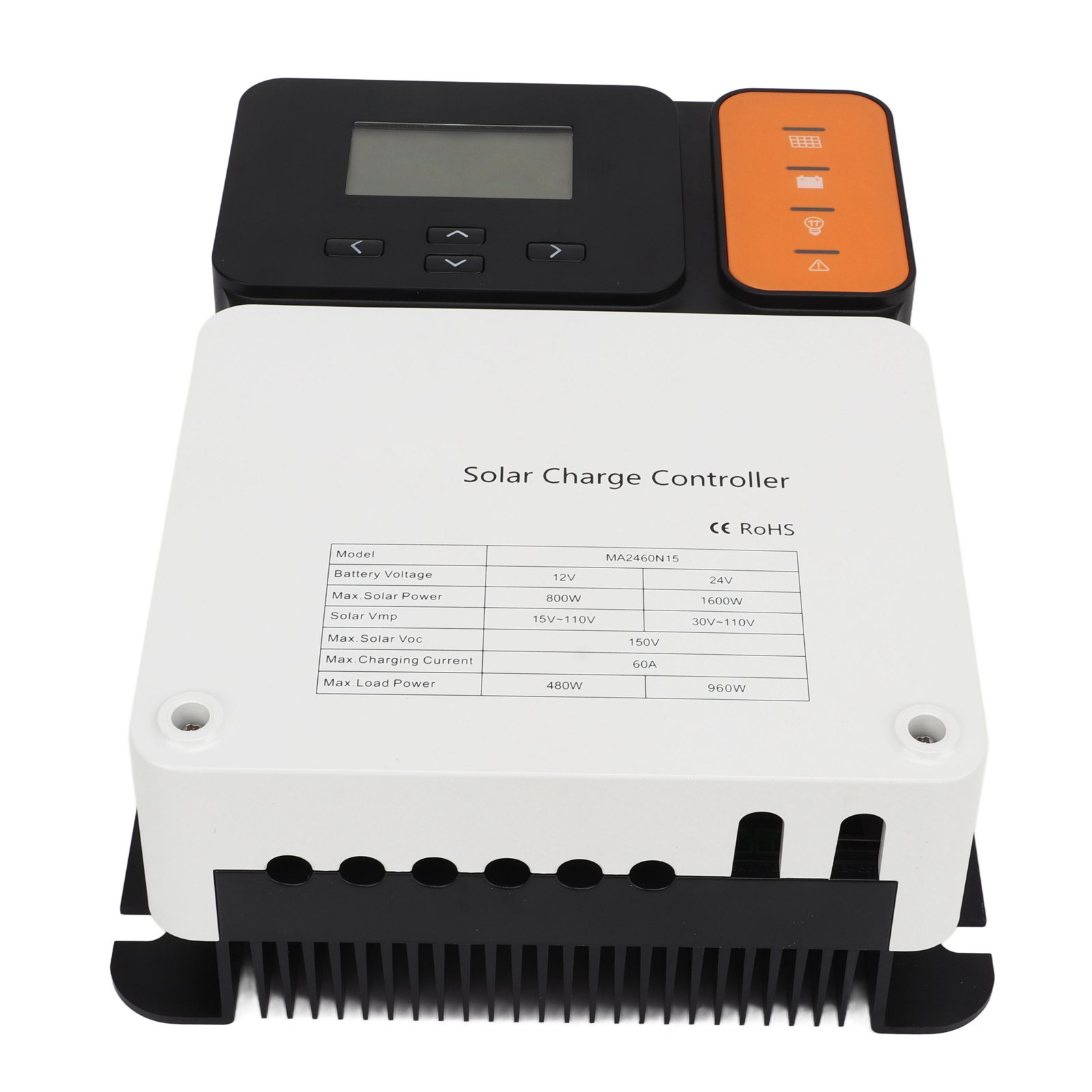 12v/24v Mppt-solarladeregler, Hocheffizient, Netzunabhängiges Photovoltaikmodul, Intelligenter Batterieregler, Solarregler
