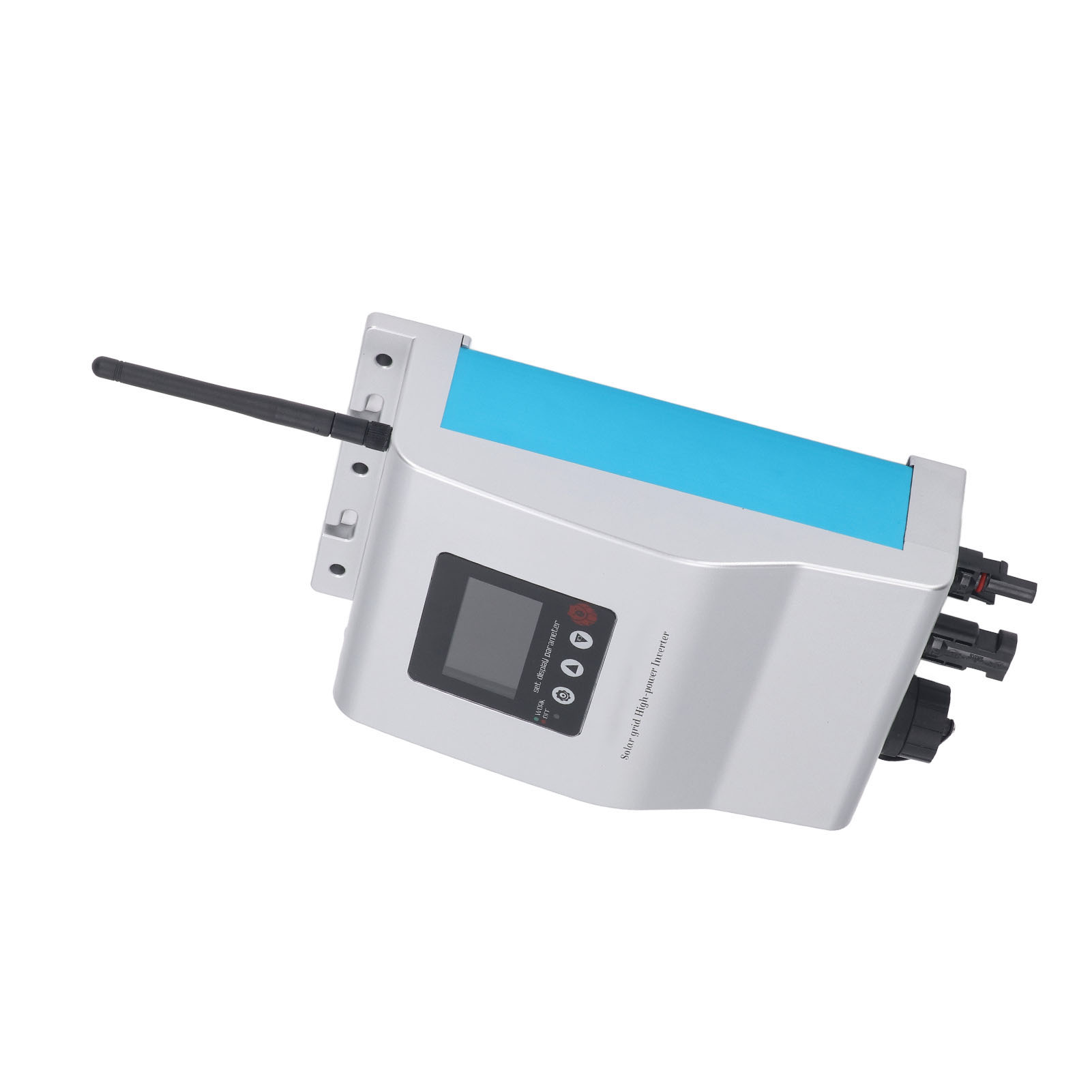 Netzgekoppelter Hybrid-solarwechselrichter, Reiner Sinuswellen-wlan-mikrowechselrichter, 110v/220v Eu-stecker Mit Automatischer Erkennung, 1000w 25a, Grüner Strom Für Zuhause.