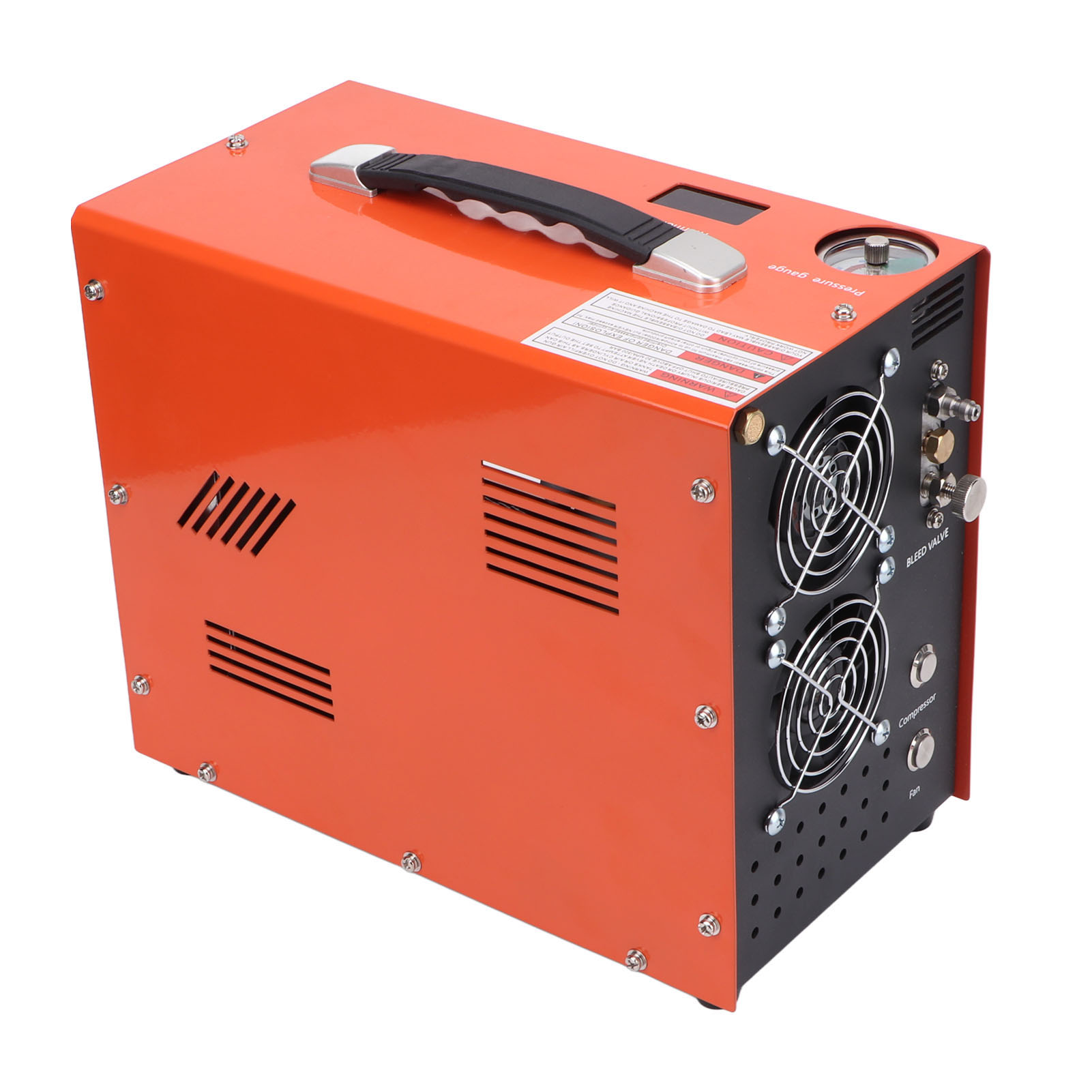 Hochdruck-pcp-luftkompressor, 4500 Psi, Zweizylinder, 30 Mpa, Reinkupfermotor, 220-v-elektropumpe Mit Eu-stecker
