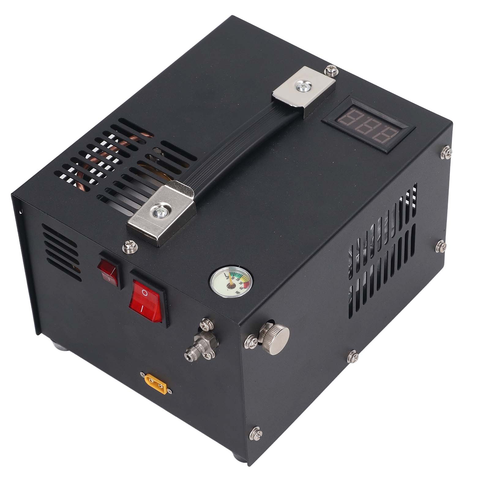 4500 Psi 30 Mpa Ölfreier Tragbarer Luftkompressor, Lüfterkühlung, 12v Elektrische Pumpe Für Paintball Und Zum Aufpumpen.