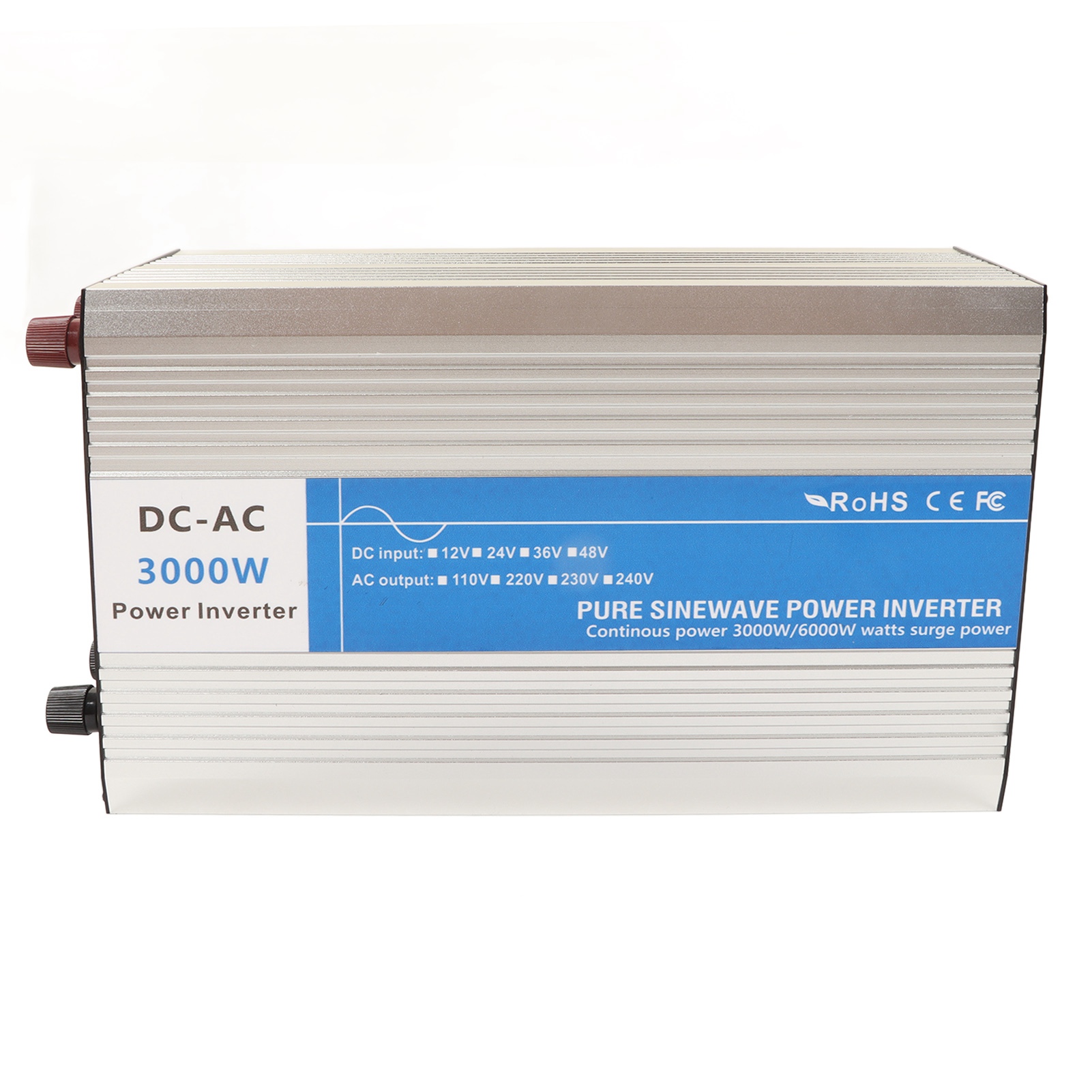 3000-w-wechselrichter Mit Reiner Modifizierter Sinuswelle (dc Auf Ac 220 V) Mit Steckdosen, Usb-anschlüssen Und Lüfter, 48-v-dc-eingang, 220-v-ac-ausgang