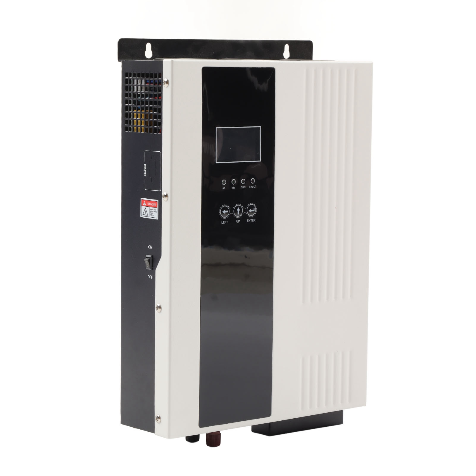 1000-w-sinus-solarwechselrichter, Hohe Frequenz, Geringer Stromverbrauch, Weiß, Mppt/pwm-solarladeregler, 230 V Ac