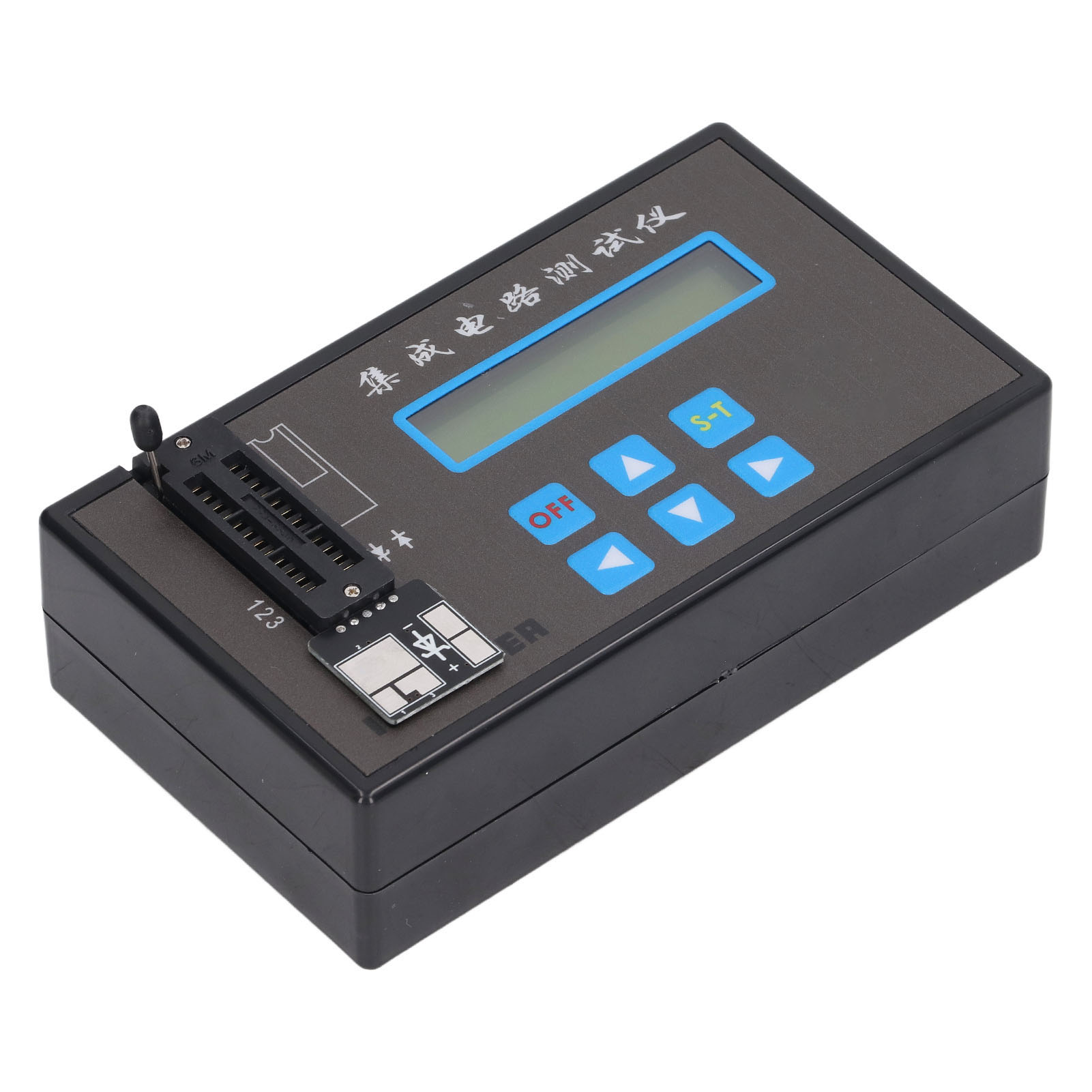 Tragbarer, Wiederaufladbarer Led-display-ic-tester Für Transistoren, Dioden, Trioden Und Integrierte Schaltungen