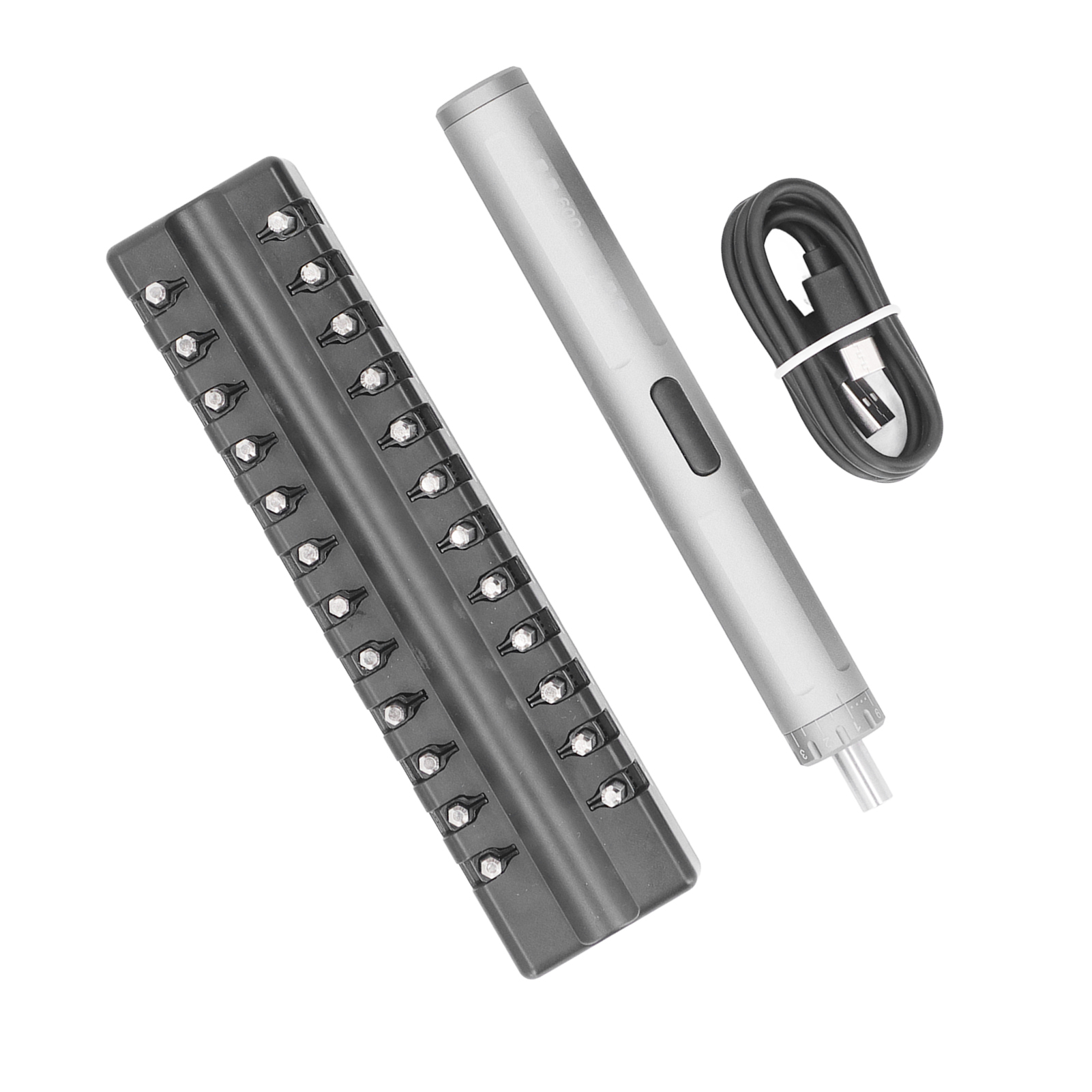 Wiederaufladbarer Akku-schraubendreher, Einstellbares Drehmoment Mit Automatischer Bremse, Reparaturset, Schraubenschleifer, 100–240 V, Eu-stecker