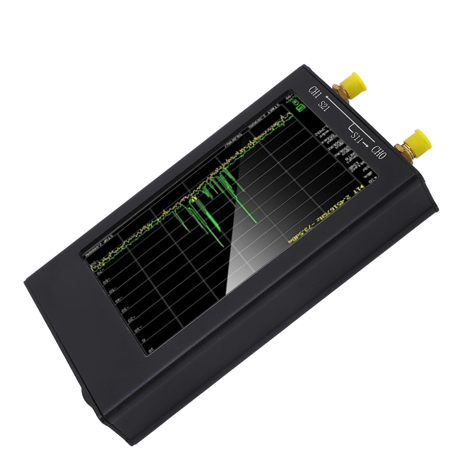 Tragbarer Vektornetzwerkanalysator (50 Khz–1,5 Ghz), Ips-lcd-touchscreen, Kompakte Frequenzmessung Für Hf-tests
