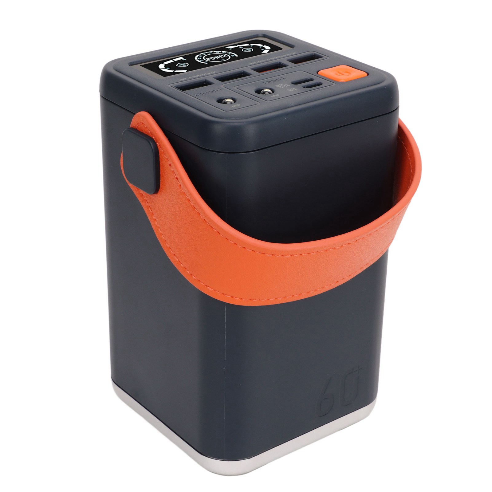 36w 60000mah Usb-c Tragbare Powerbank, Externes Ladegerät, Blau, Für Handy, Computer, Zuhause, Outdoor
