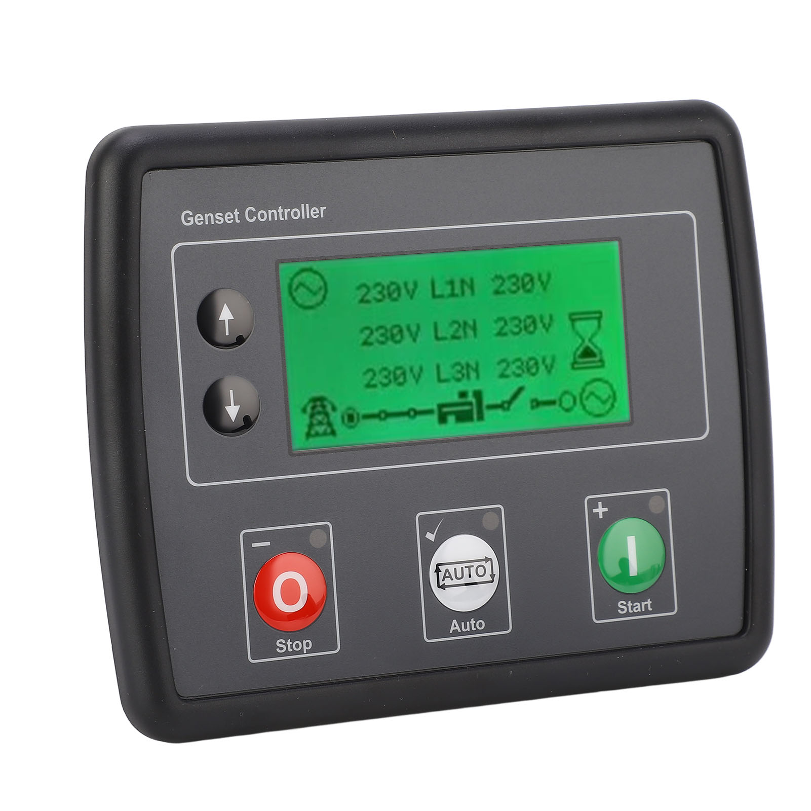 Generatorsteuerung Mit Lcd-display, Drehstrom-dieselmodul, Automatischer Start, Netzabschaltung, 600 V Ac