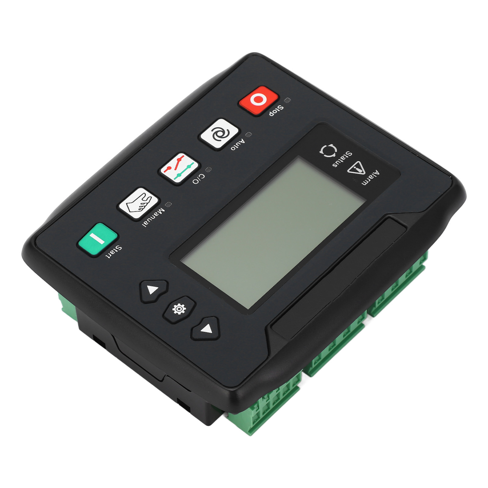 Automatisches Start/stopp-generator-steuerungsset Mit Alarm, Schutzfunktionen, Lcd-bildschirm, Fernbedienungspanel Und Dc8-35v-signal.
