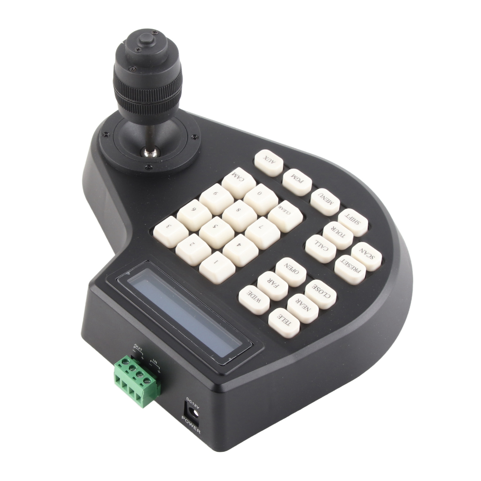 Mini-analog-ptz-4d-tastatur, Controller Für Koaxial-dome-kamera, 100-240v-netzteil, Eu-stecker.