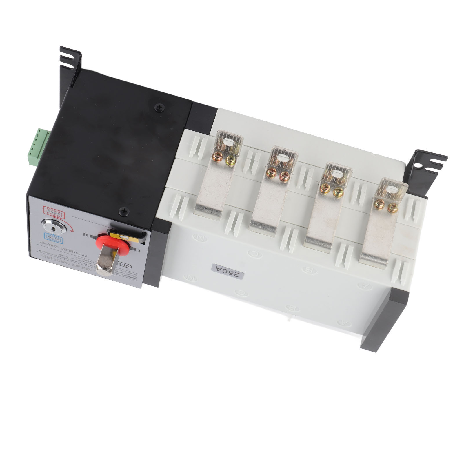 Isolierter Umschaltergenerator Mit 2 Eingängen Und 1 Ausgang, Mechanischer Verriegelung, Duales Automatisches 400-v-250-a-netzteil