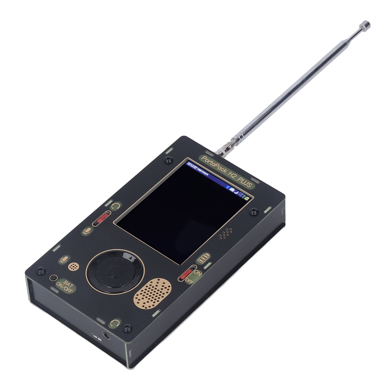 Tragbarer Sdr-funkempfänger Mit 3,2-zoll-touchscreen, Hoher Empfindlichkeit, 1-mhz- Bis 6-ghz-transceiver Mit Lautsprecher