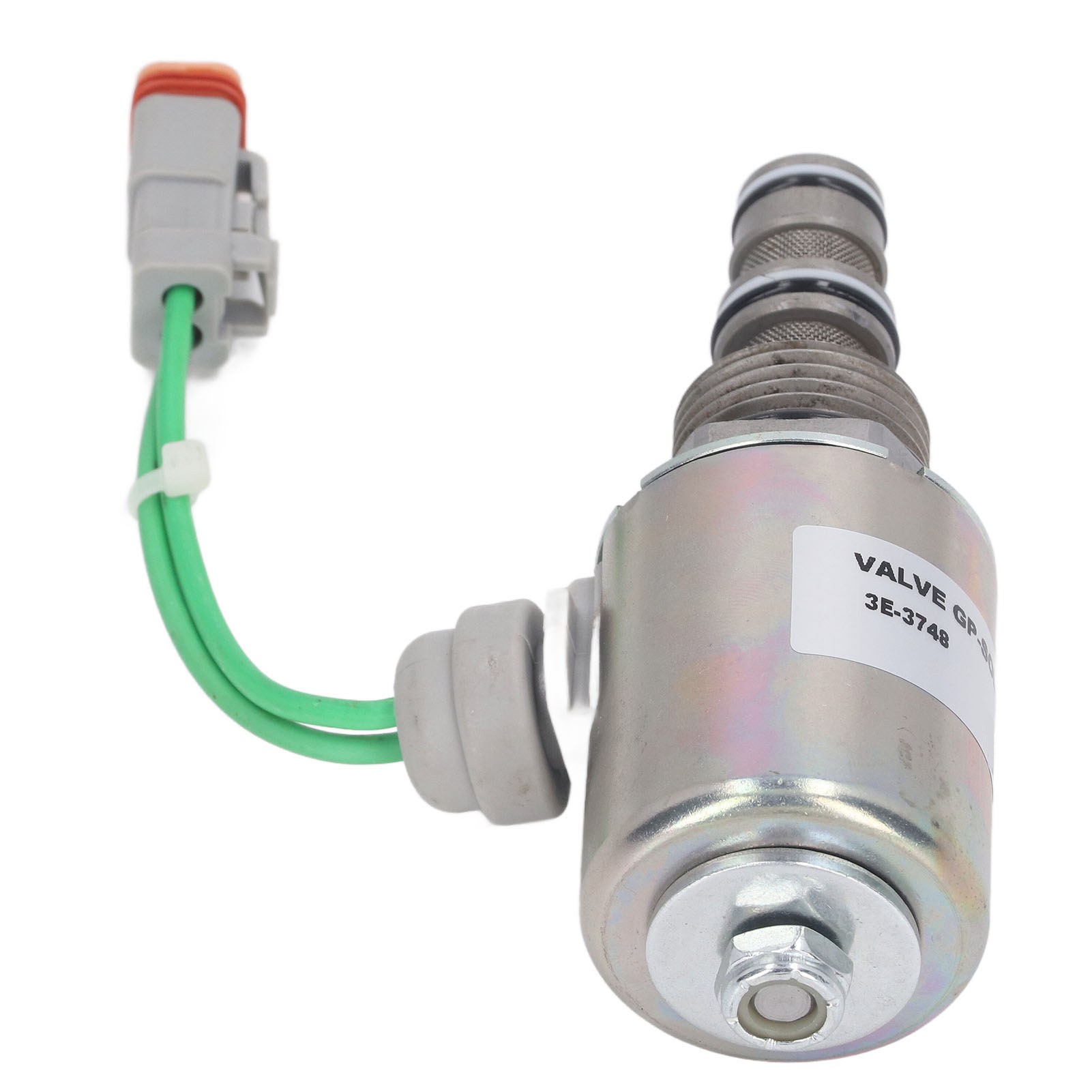 12v 3e 3748 Magnetventil Für Caterpillar-baggermotoren, Ersatzmagnetventil, Kompatibles Originalteil, Robust Und Zuverlässig.