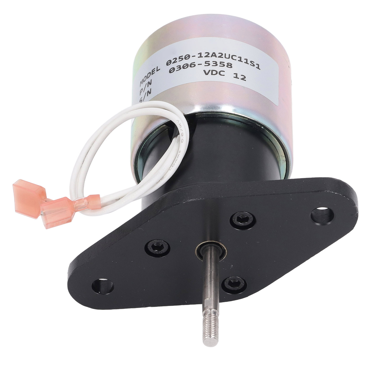 12-v-abschaltmagnetventil Für Bagger, Magnetantrieb 0250 12a2uc11s1, Kompatibel Mit Woodward 0306 5358 8250 1502, Motorabschaltventil