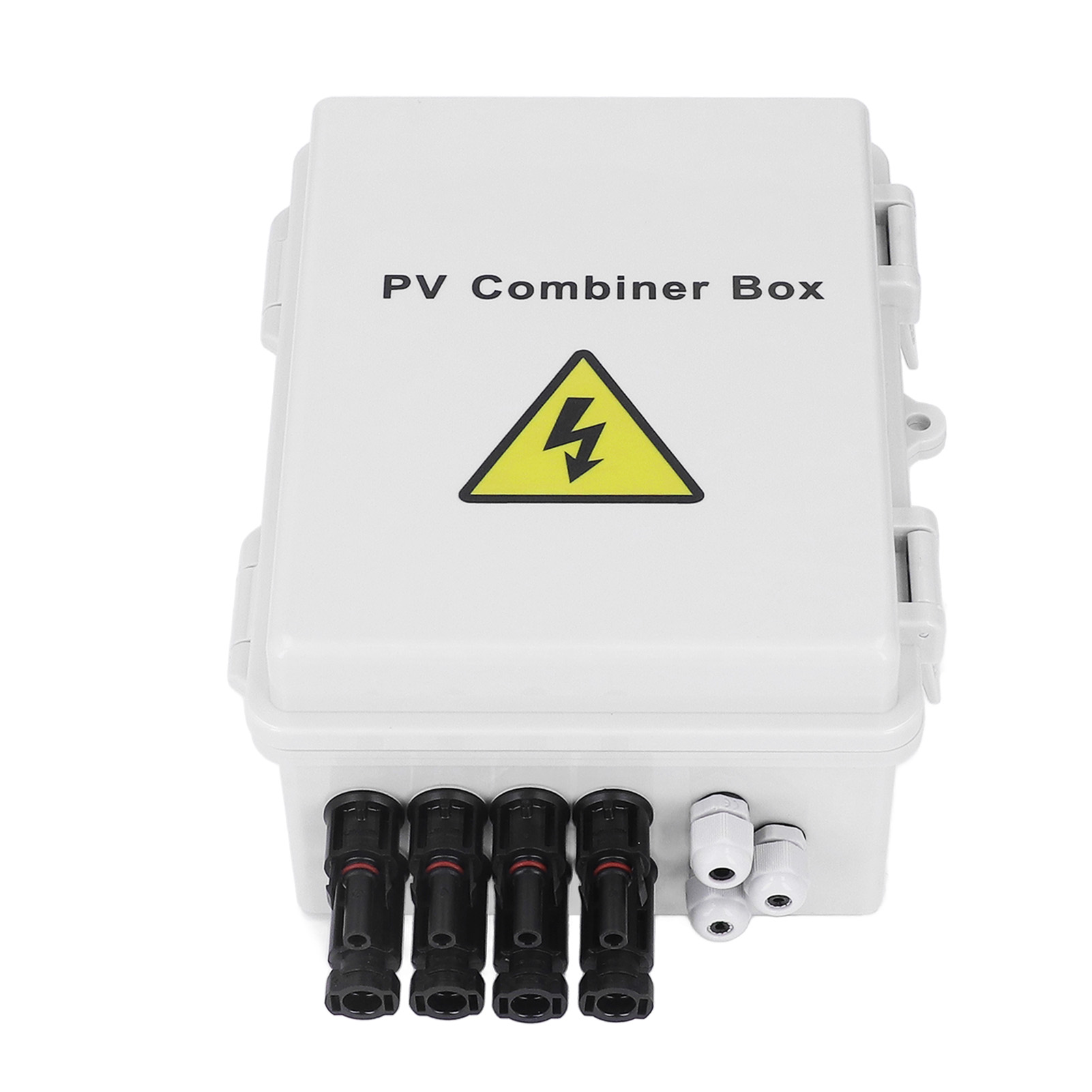 Wasserdichte 4-wege-solaranschlussdose Ip65, 10 Awg, Mit 15-a-sicherungen Und 63-a-leistungsschalter, Dc-kombinationsdose Für Photovoltaikmodule