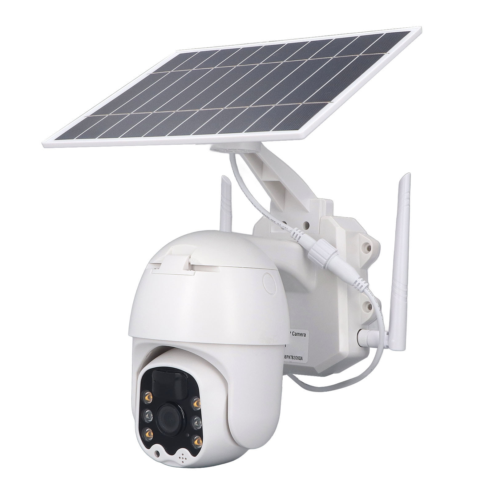 360° 3mp Hd 1080p Drahtlose Sicherheitskamera, Pir-bewegungserkennung, Solarbetrieben, Für Den Außenbereich Geeignet, Us 4g Version.