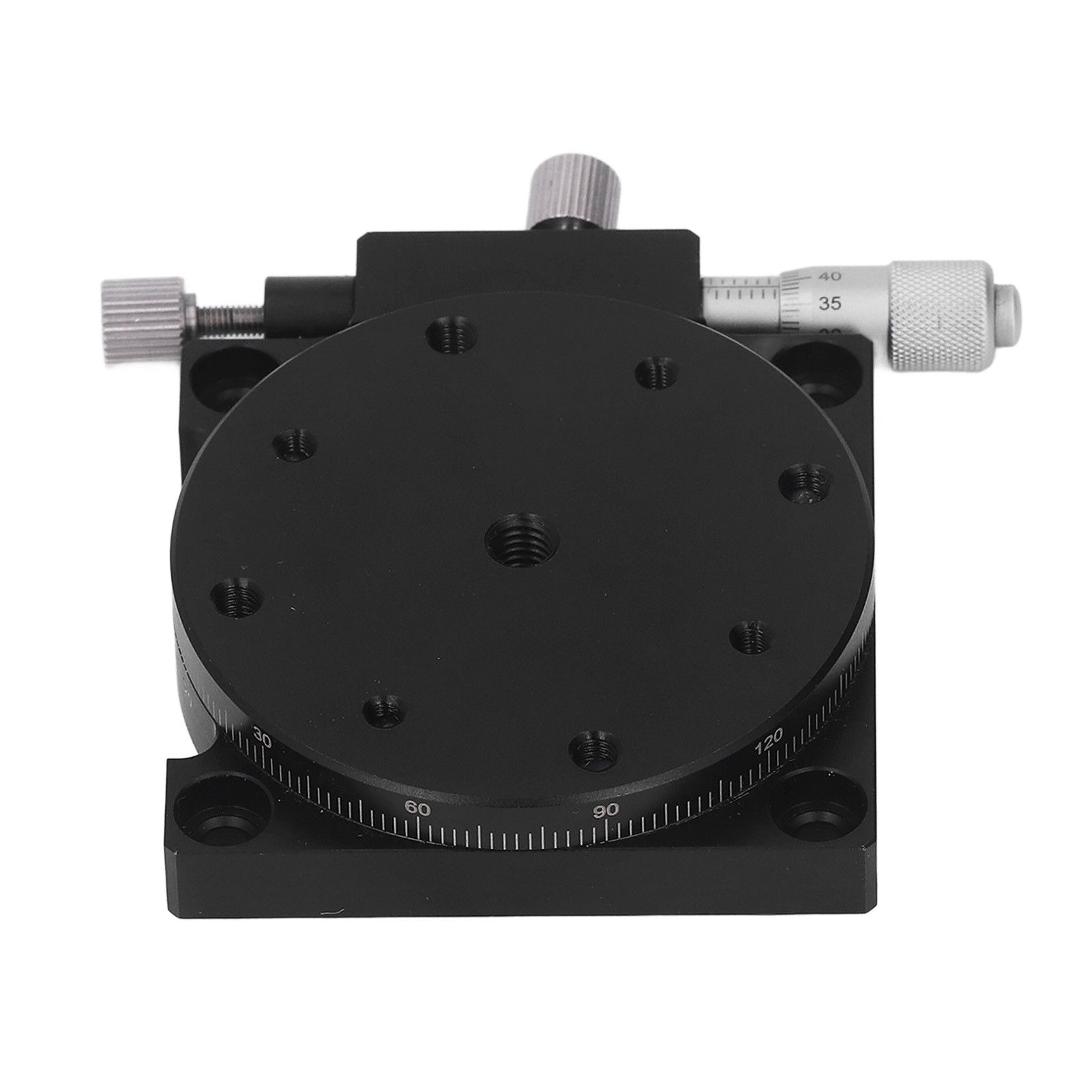 Manueller, Um 360° Drehbarer Lineartisch Aus Aluminium Für Optische Instrumente, Verschiebbare R-achsen-plattform, Positioniergenauigkeit