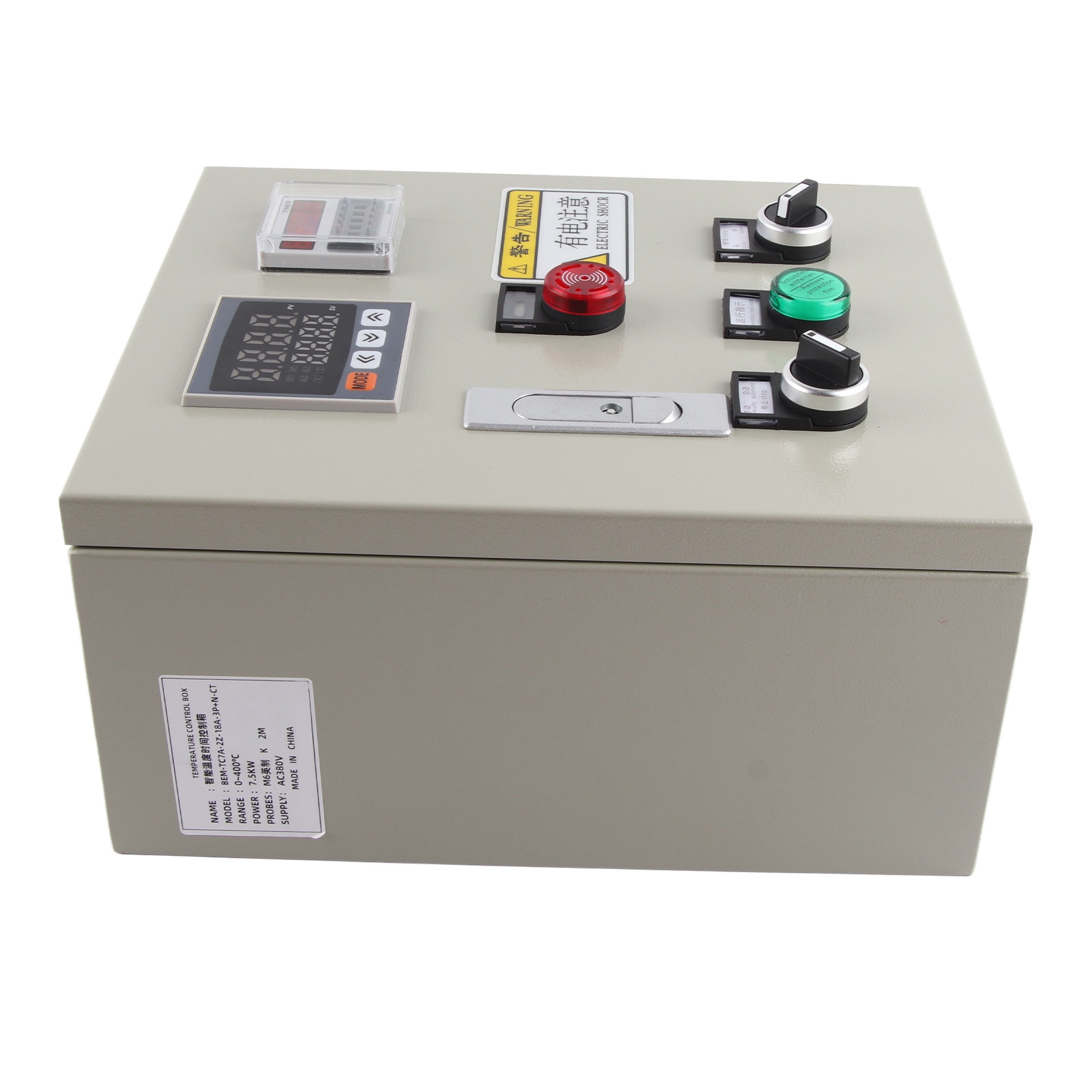 Pid-temperaturregler 0–400 °c Mit Thermoelement, 380 V Ac 7,5 Kw Thermostatregler, Präzisions-industrie-heizungssteuerschrank