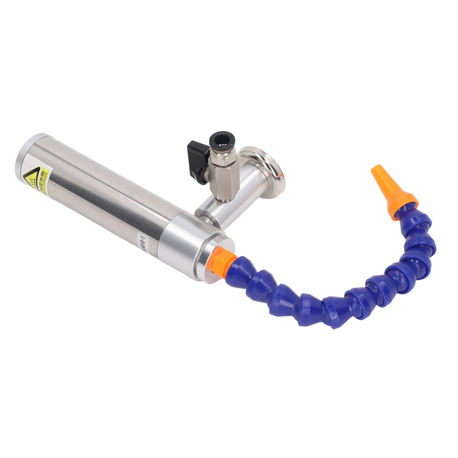 Set Mit 5 Vortex Kaltluft-kühlpistolen, Hitzebeständige Aluminiumlegierung, Hocheffiziente Druckluftpistole Zum Schweißen, Professionelles Set.