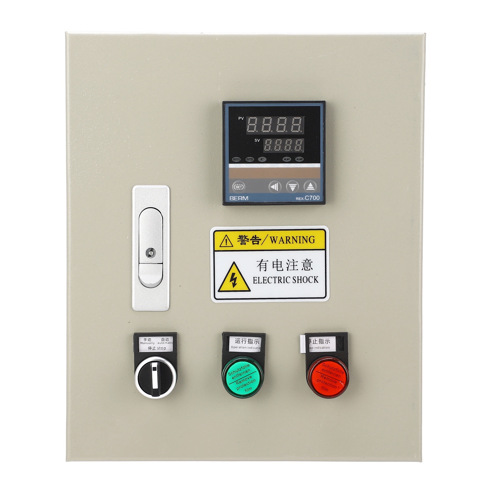 Intelligenter 3-phasen-4-kw-220-vac-pid-regler Mit Thermoelement, Präziser Temperaturregler Für Die Industrie, 380-v-thermoschaltschrank, Wärmemanagementgerät.