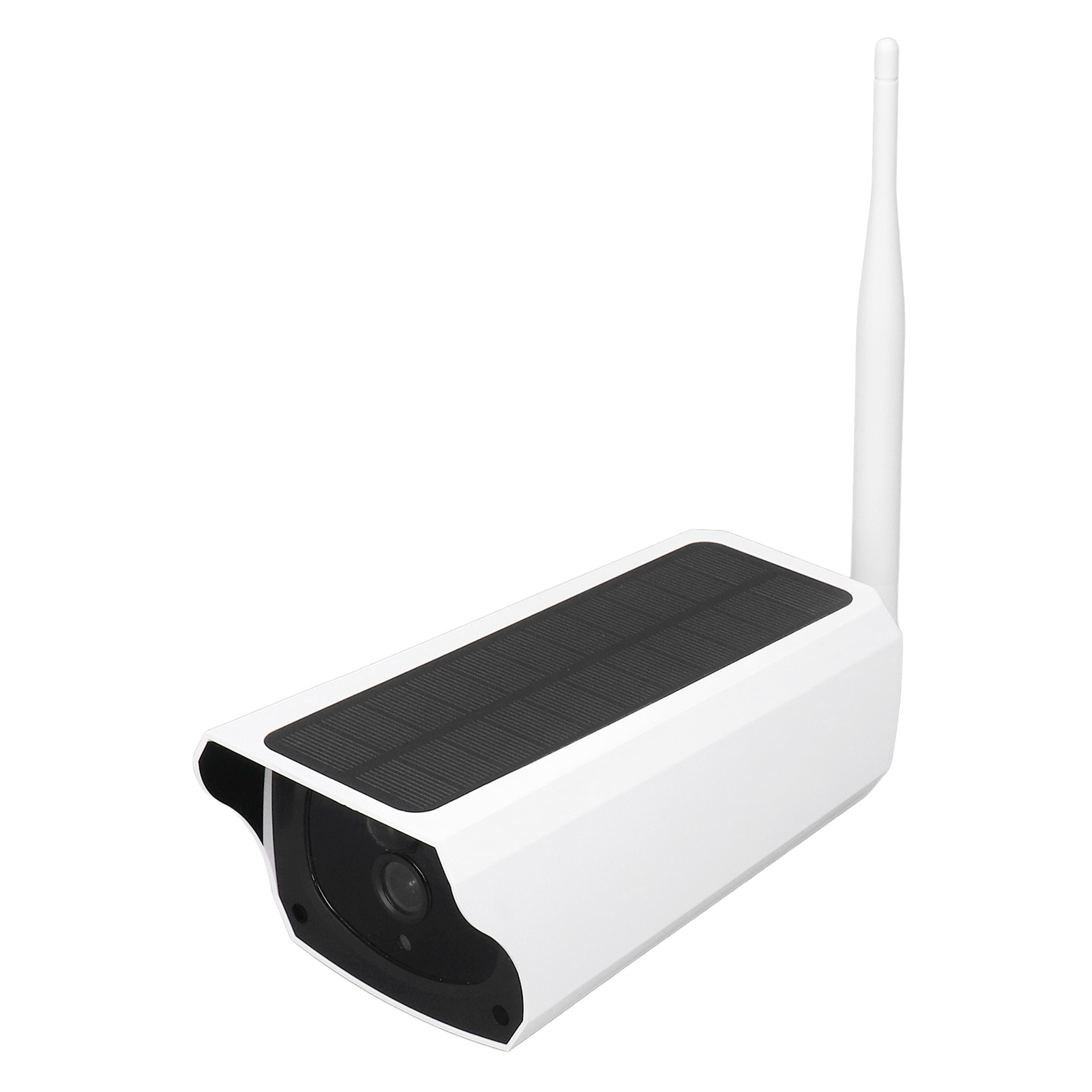 Hd 1080p Infrarot-wlan-solarkamera Für Den Außenbereich Zur Heimüberwachung Mit Nachtsicht Und Bewegungserkennung