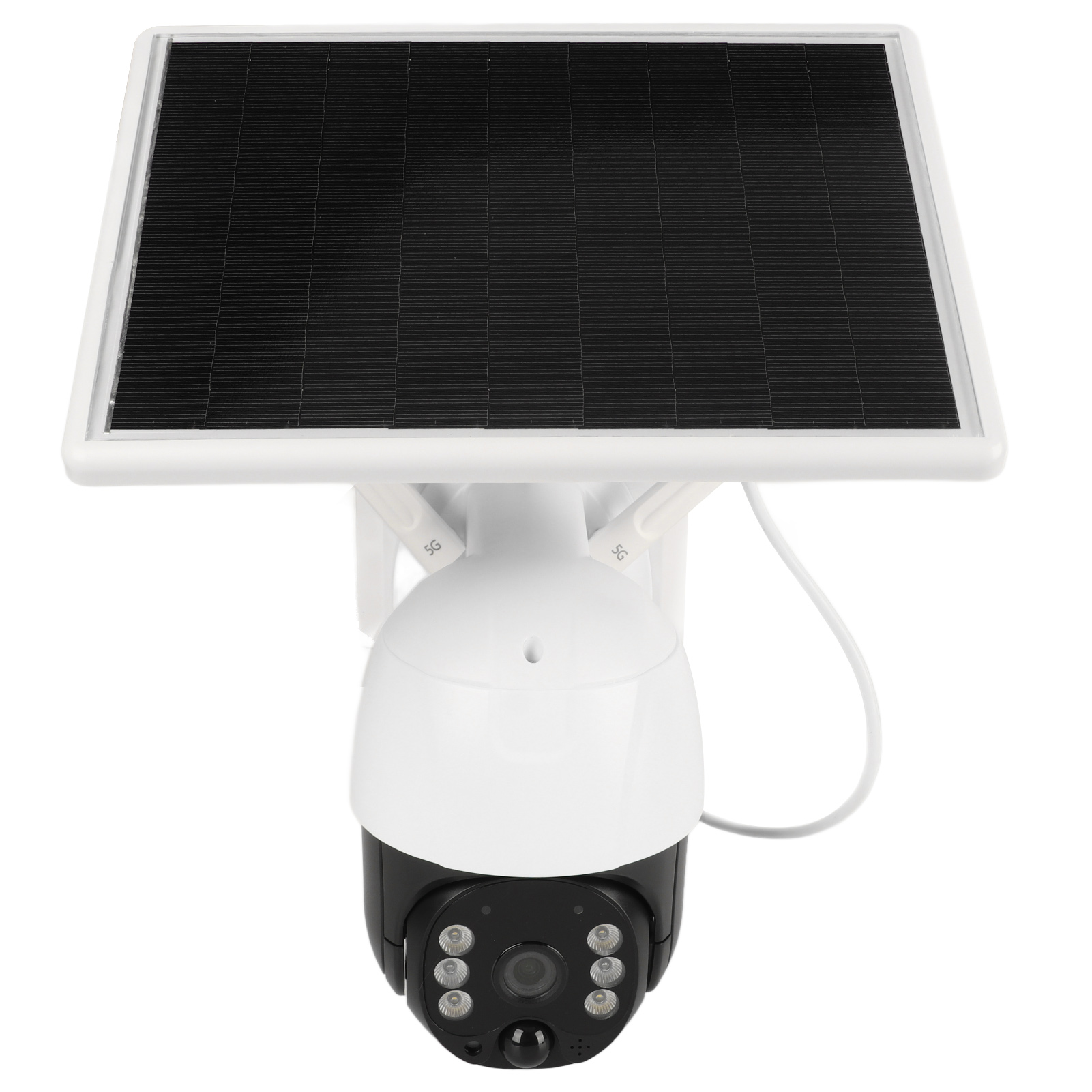 Solarbetriebene, Drahtlose Außenüberwachungskamera, Ptz-smart-alarm, Bewegungserkennung, 4g Hd-bildqualität, Videoüberwachung Für Zuhause.