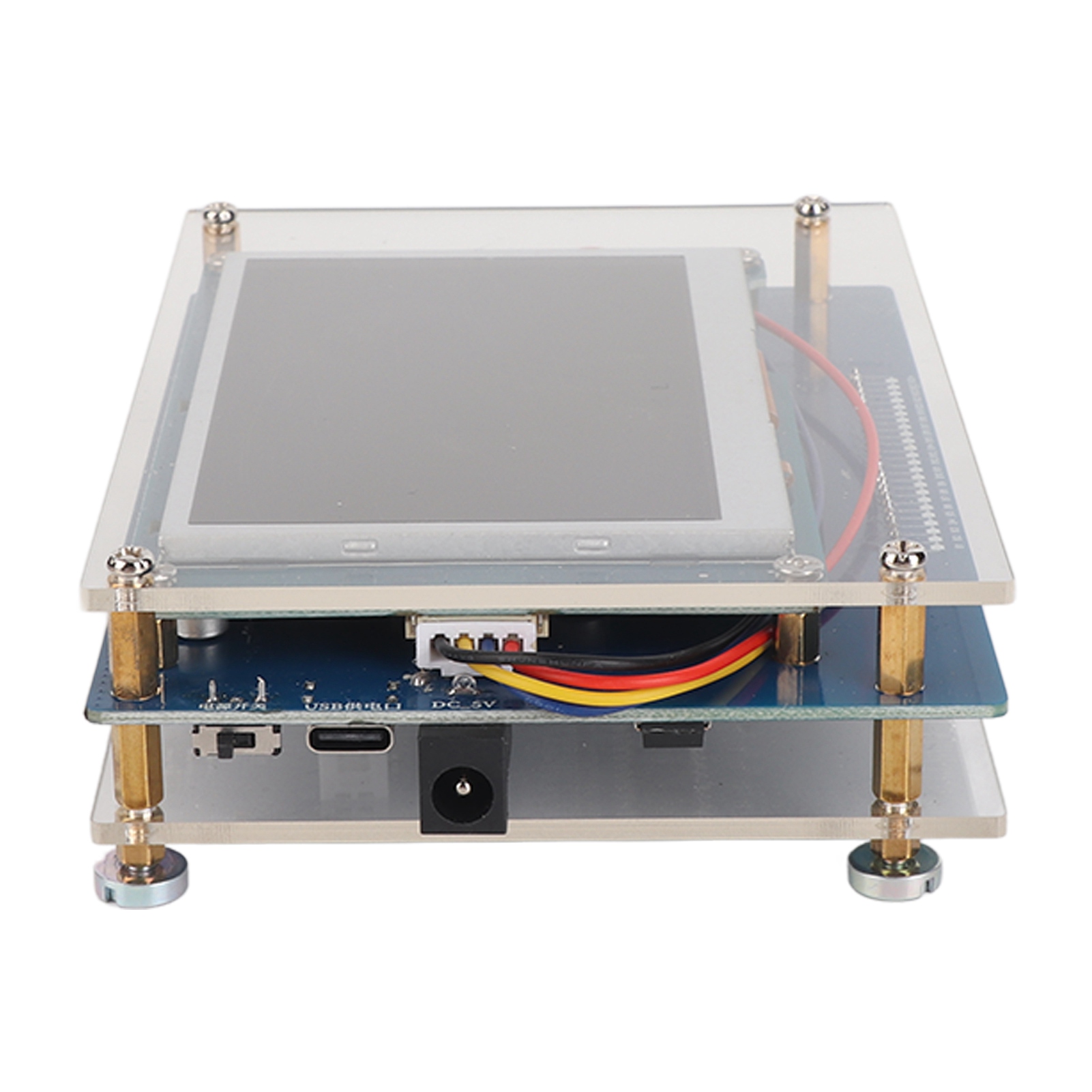 24-v-batteriespannungsprüfer, Hochpräzises Detektionsmodul Mit Übersichtlicher Led-anzeige, Transparente Acrylplatte, Zuverlässiges Messgerät Zur Lastprüfung