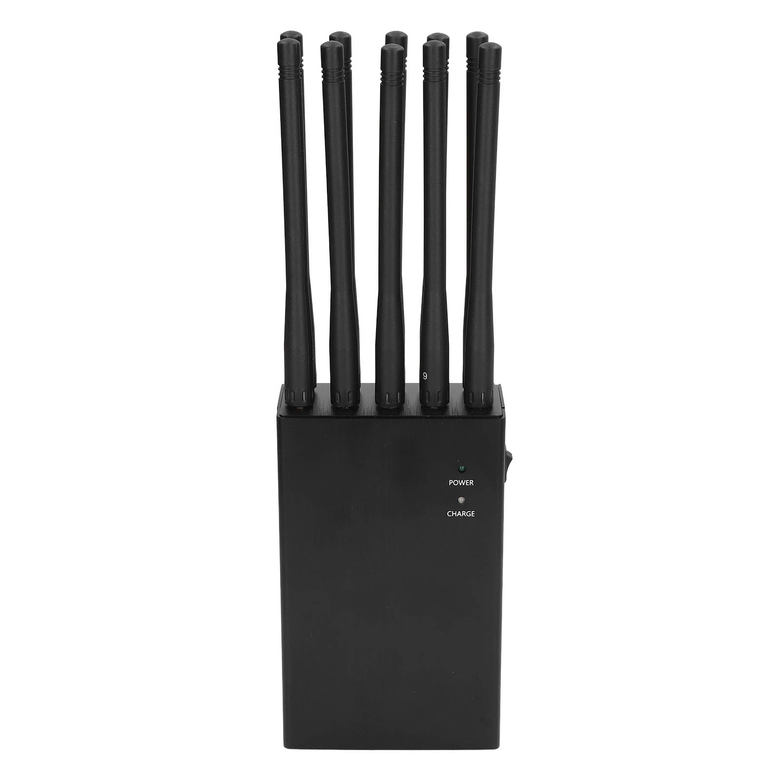Tragbarer 10-kanal-störsender, 15 M Reichweite, Unabhängige Steuerung, Anti-aufnahme-detektor, Mehrfrequenzblockierung, 110–240 V Eu-stecker