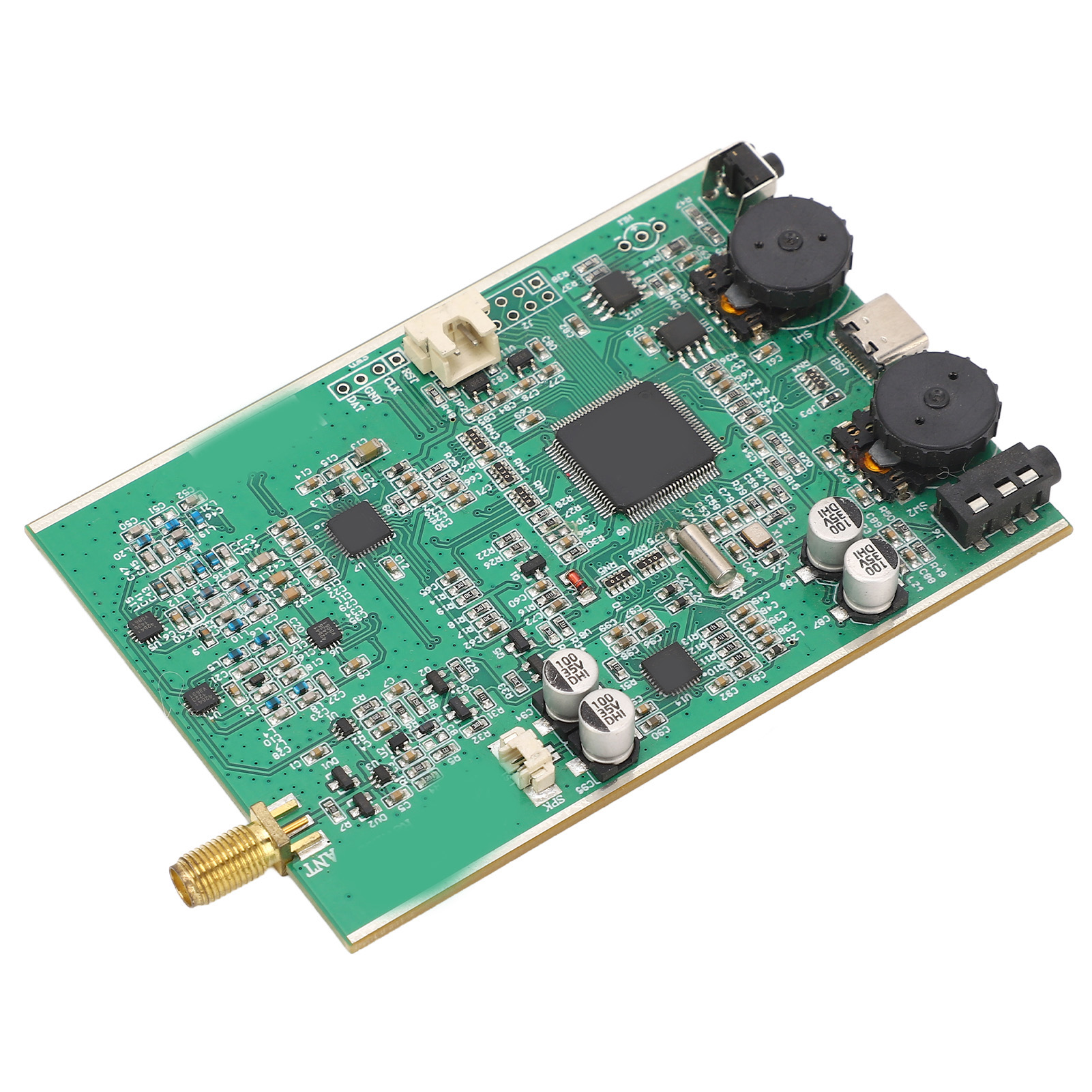 Malachite Sdr Dsp-empfänger Mit 3,5-zoll-ips-touchscreen, Tragbarem Software-definiertem Funkgerät, Hf/vhf/uhf-ohrhörer, Digitaler Abstimmung