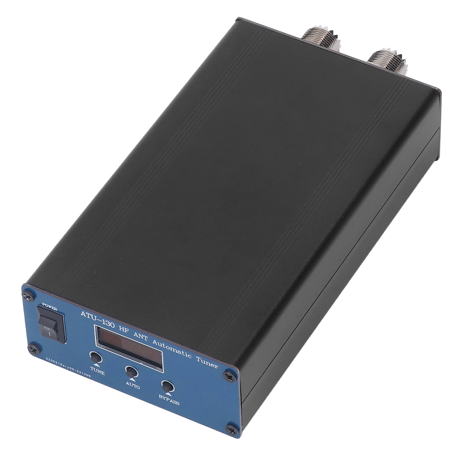 Automatischer Hf-antennentuner (1,8–50 Mhz, 200 W), Oled-display, 10–15 V Dc, Kompaktes Gehäuse Für Amateurfunk