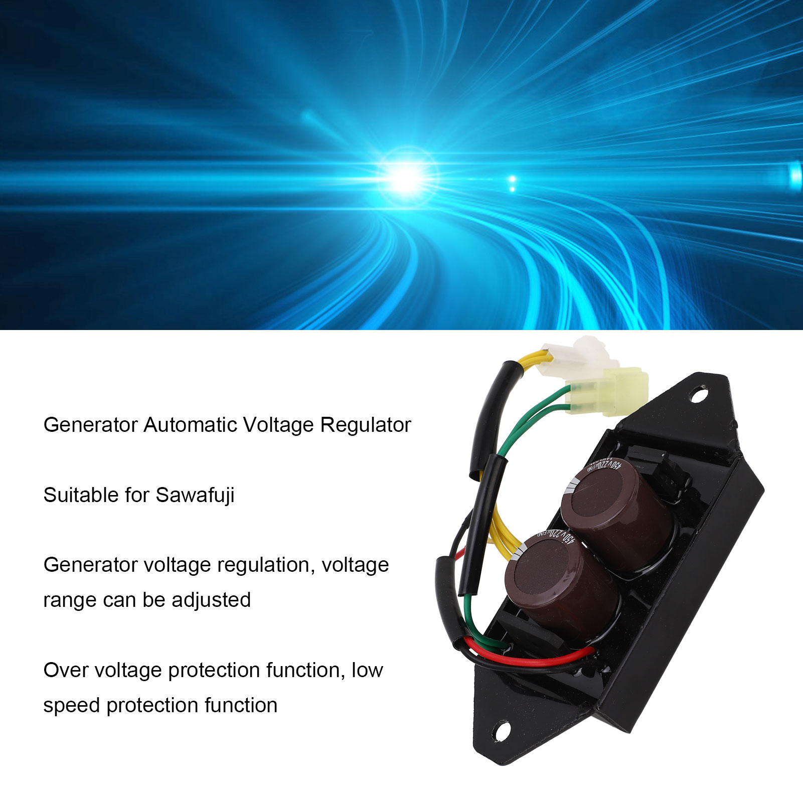 Automatischer 3-phasen-6-leiter-spannungsregler (avr) Für 380 V, 50/60 Hz, Geeignet Für Sawafuji-generatoren, Spannungsreglerplatine