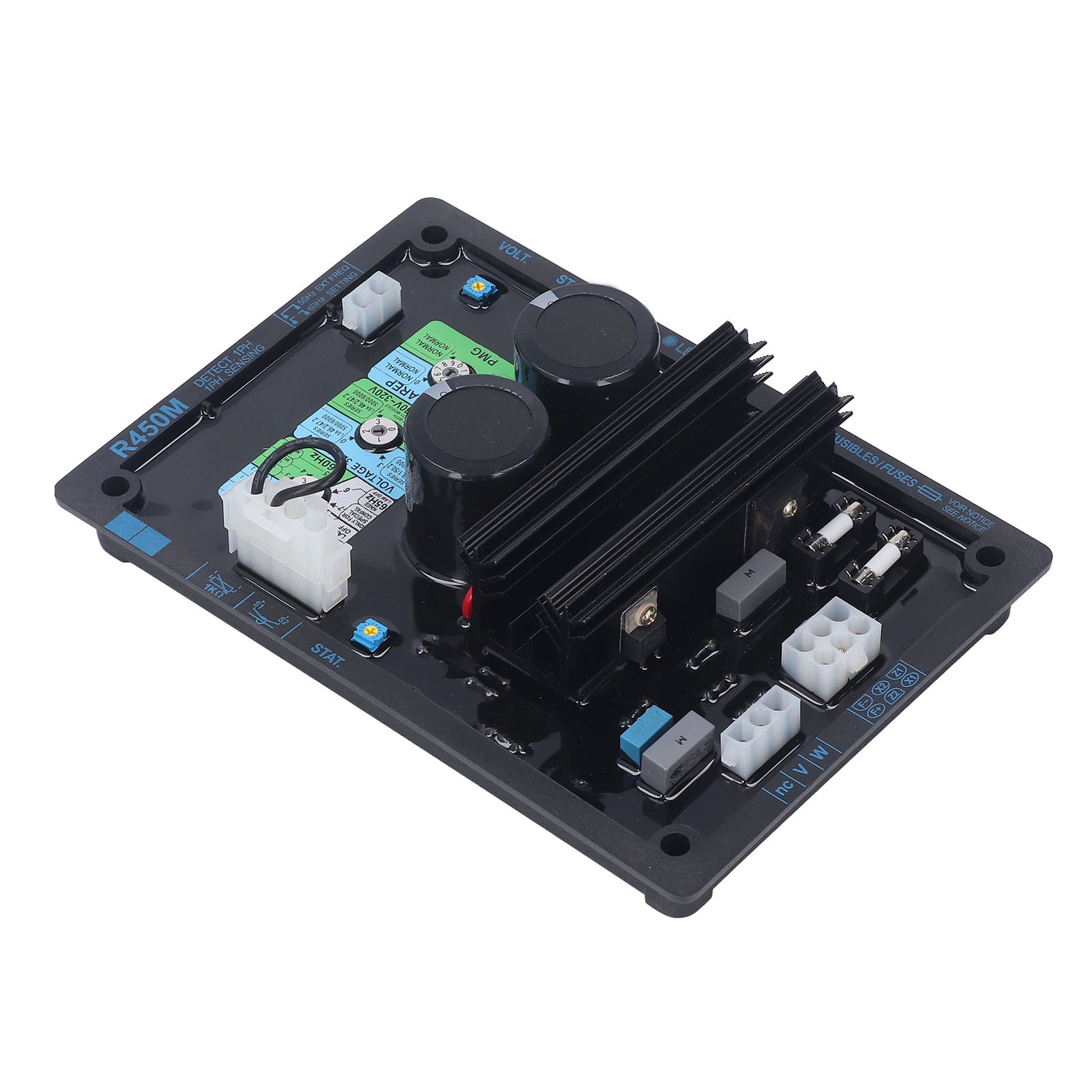 Automatischer Spannungsregler R450m Für Dieselgeneratoren, Einstellbares Avr-bauteil, 98–480 V Ac Schutzspannung, Lichtmaschinen-spannungsstabilisator