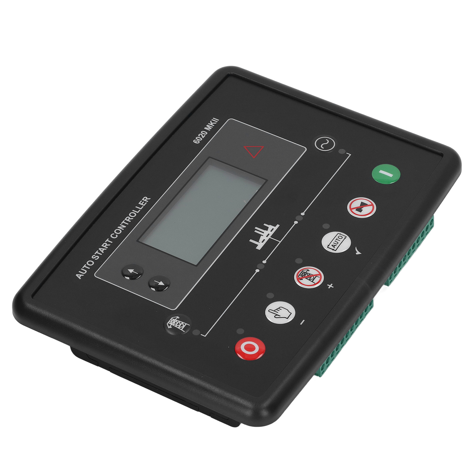 Generator-steuermodul Mit Automatischer Startfunktion Und Fernbedienung, Lcd-bildschirm, Abs-gehäuse, Dc 8–35 V/600 V Ac-schalttafel