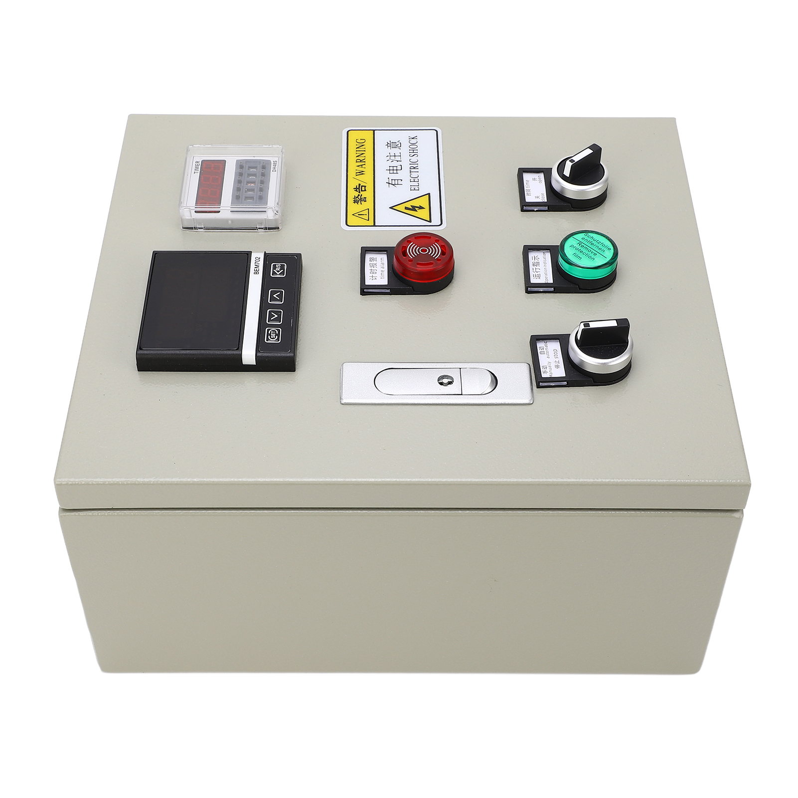 Intelligenter Pid-temperaturregler (15 Kw, Ac 380 V), Thermostatgehäuse Mit M6 2m Thermoelement, Dreiphasenregler Für Industrielle Heizung