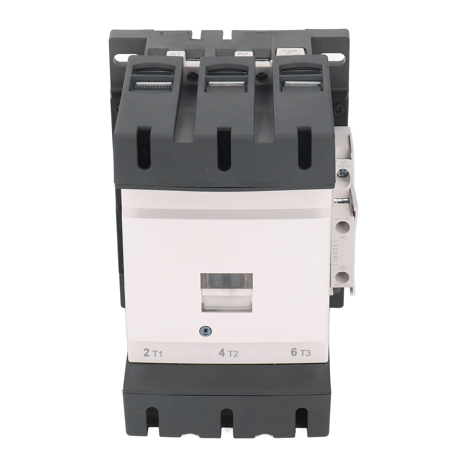 Dreiphasen-schütz 380 V Ac, Silberfarbenes Pc-gehäuse, Kupferkontakte, Hochleitfähige Spule, Industrieller Hochleistungsschalter