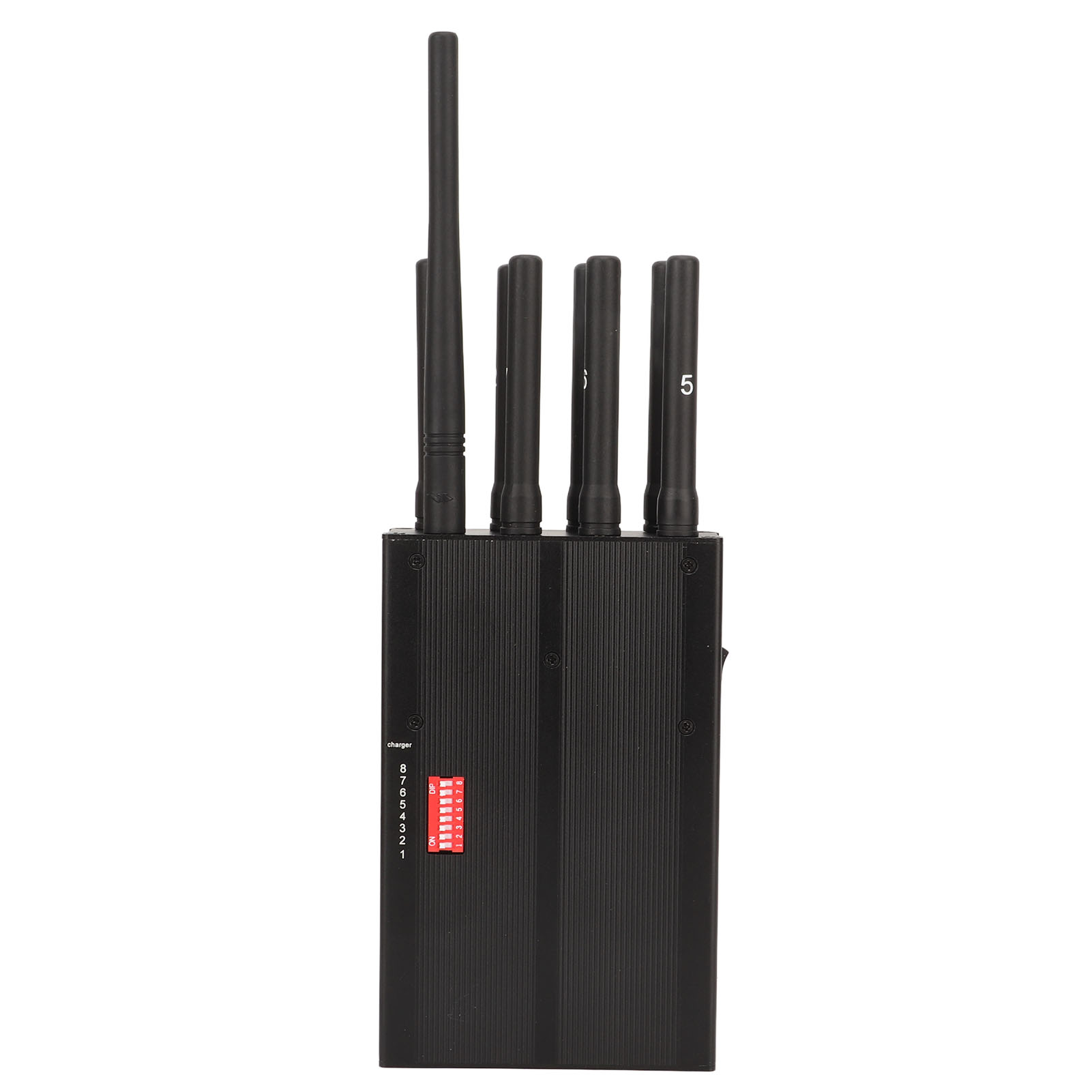 Signalstörsender Mit 8 Antennen, 15 M Abhörreichweite, Antiaufzeichnungsblocker Für Gsm, 4g Und Wlan, Eu-stecker 100–240 V