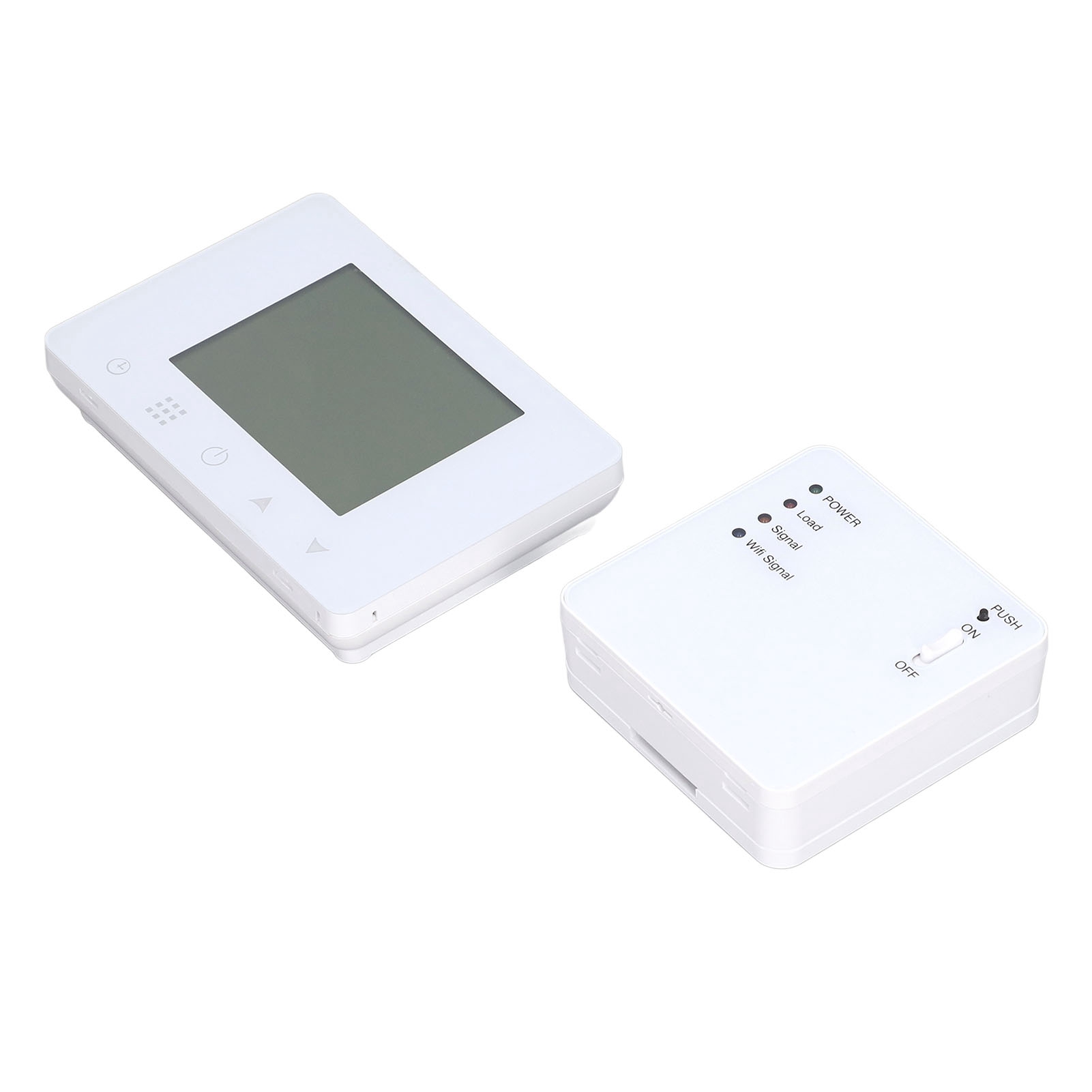 Drahtloser Thermostat Für Elektrische Heizung, 8 Rf-empfänger, Fern-temperaturprogrammierer, Wandregler Für Den Innenbereich, Komplettset.