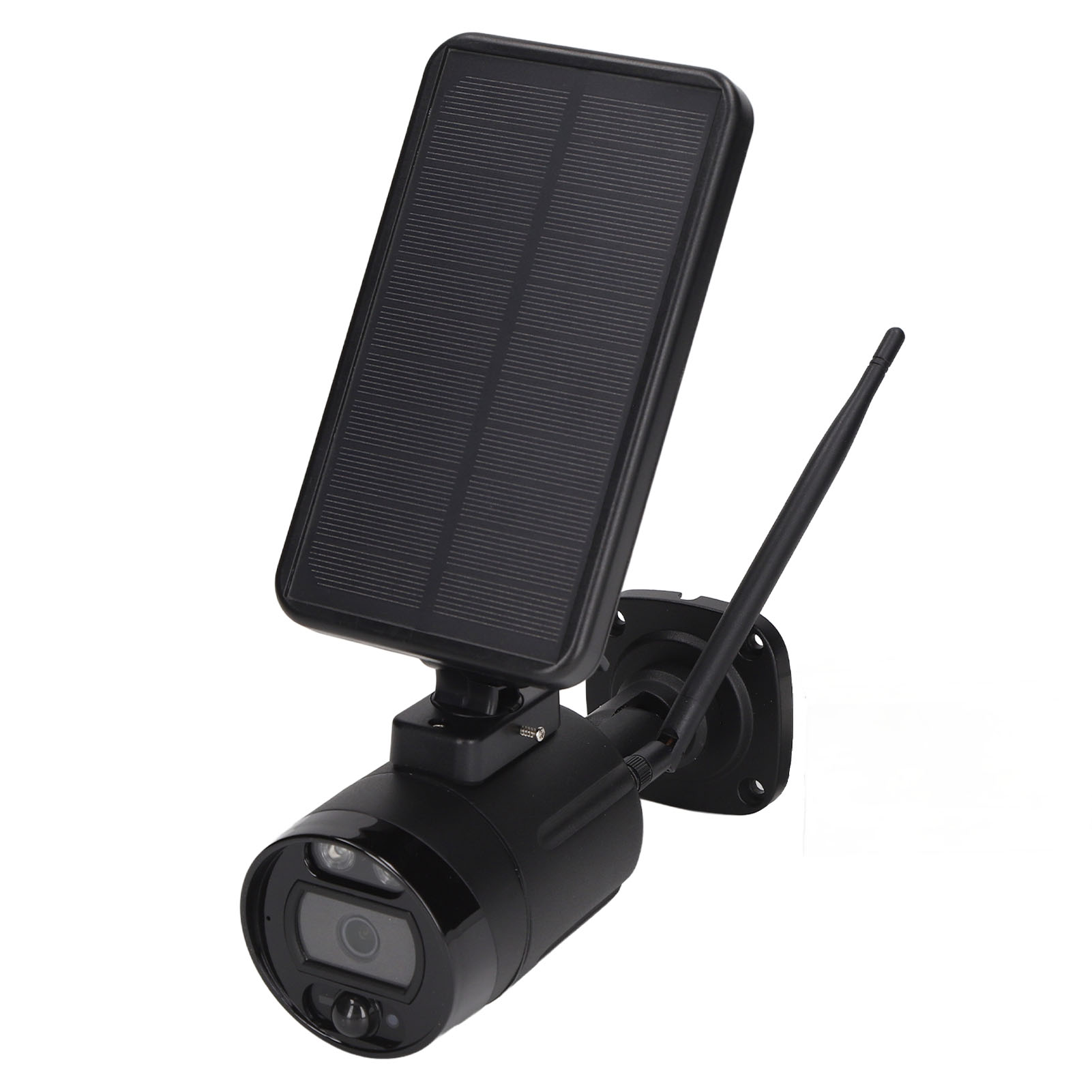Drahtlose Wlan-solar-überwachungskamera, Gegensprechanlage, Bewegungserkennung, Hd-weitwinkel, Ip65 Wasserdichte Außenkamera