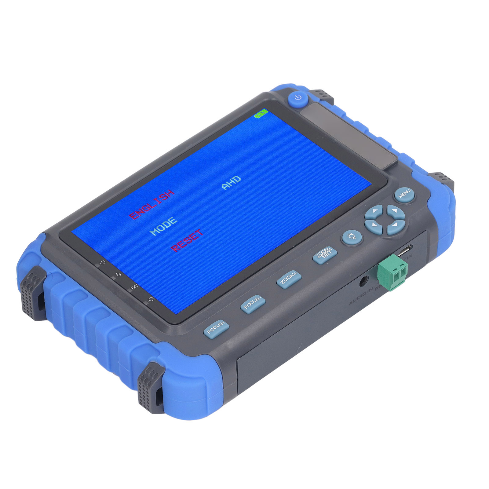 5-zoll-cctv-tester, 4-in-1-ahd-tvi-cvi-hd-koaxial-videomonitor, 8-mp-kompatibler Sicherheitskameratester, 100–240-v-eu-netzteil