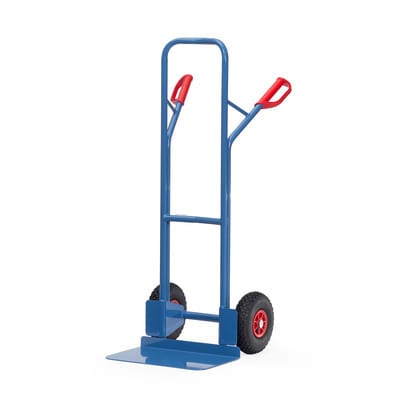 Stahlrohrkarre B1326L, Luftreifen, Tragkraft 300kg