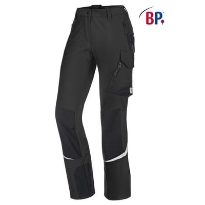 Superstretch-Arbeitshose für Damen 1996 620 57, charcoal-schwarz, Größe 42L