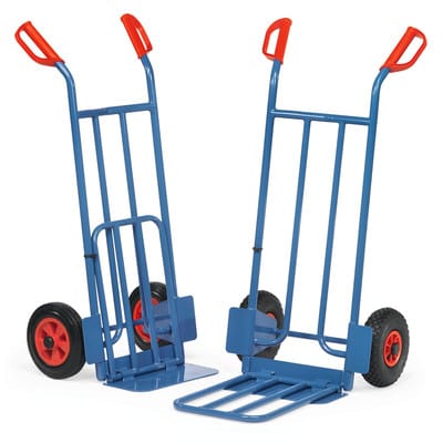 Paketkarre K1116V, Vollgummireifen, Tragkraft 250kg